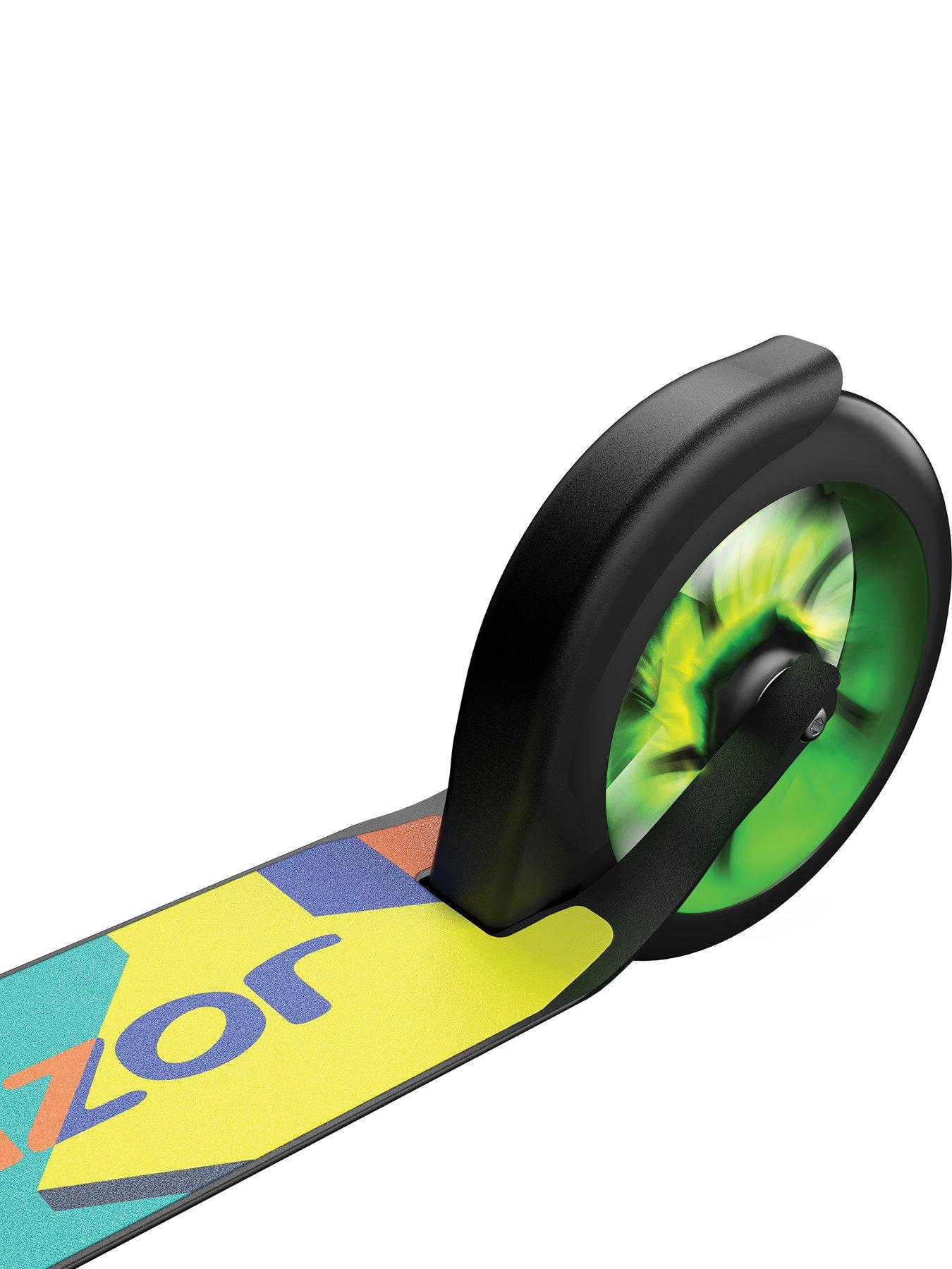  image of razor-a5-lux-lighted-scooter-green