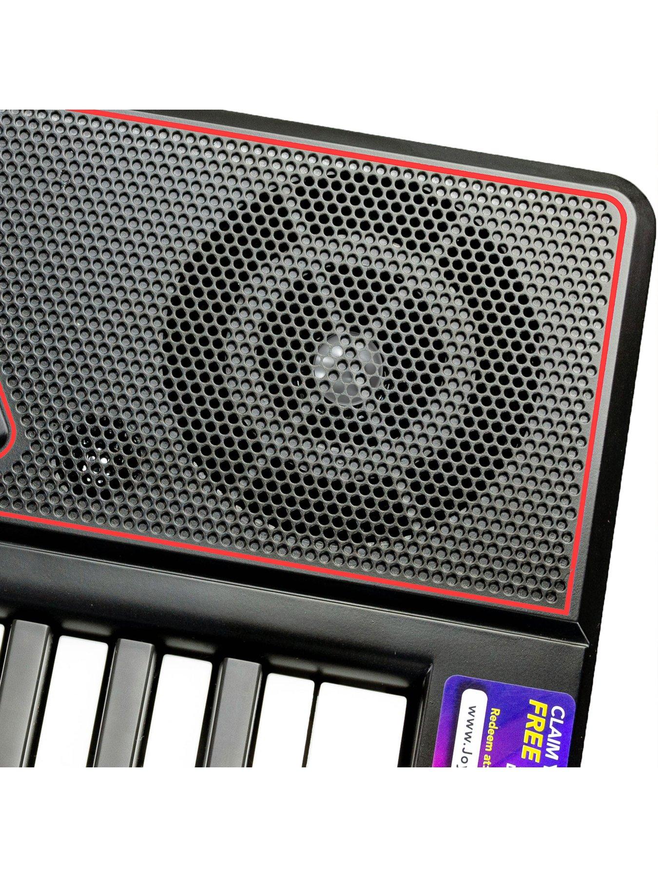  image of rockjam-61-keynbspkeyboard-super-kit-with-bluetooth-connectionnbspstand-stool-and-headset