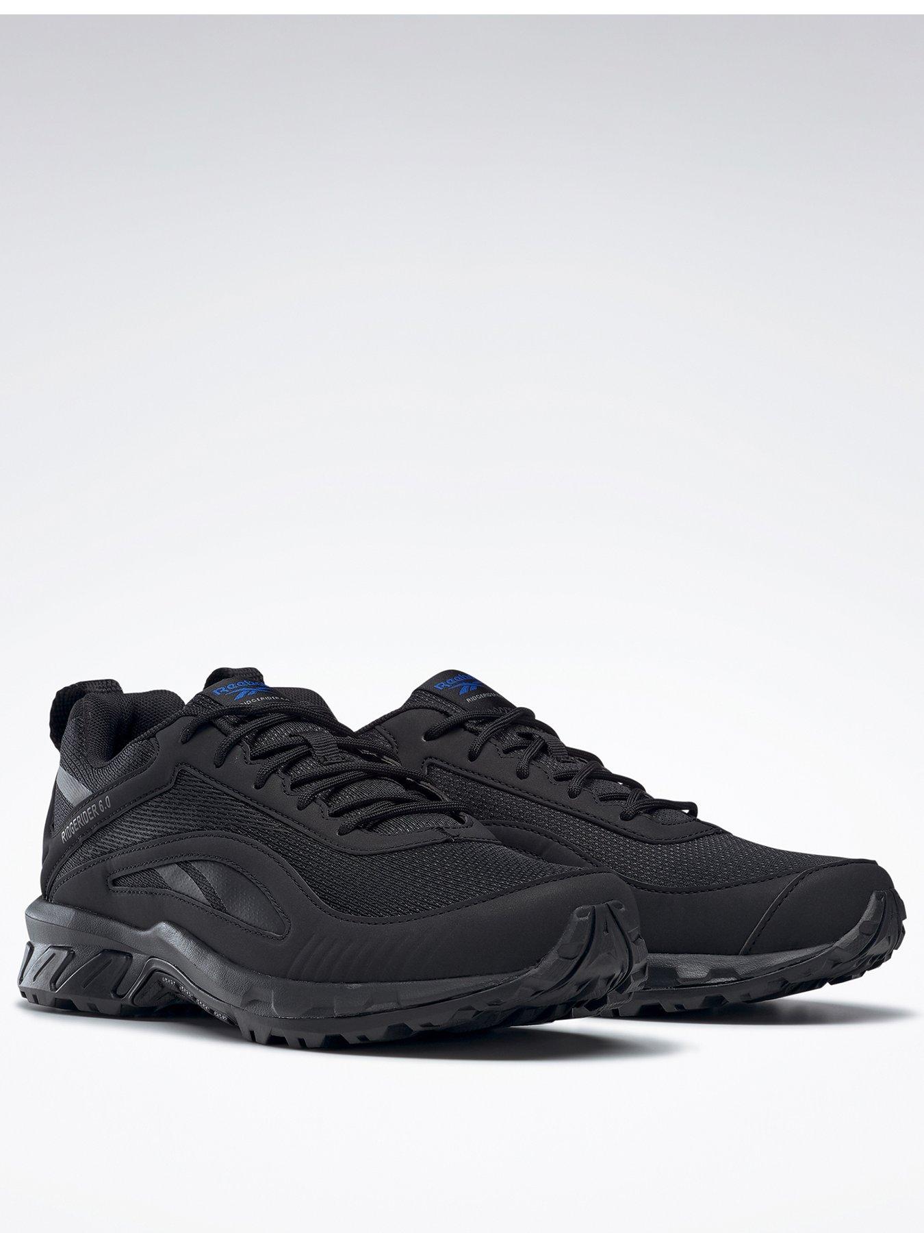 Reebok Men's Walking Ridgerider Trainers Black Littlewoods