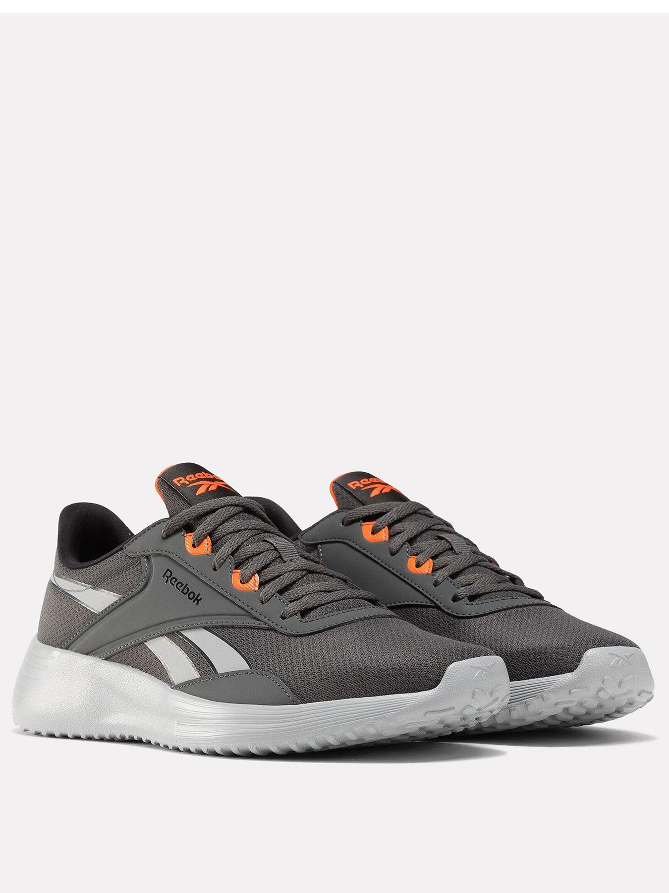  image of reebok-mens-running-lite-4-trainers-grey
