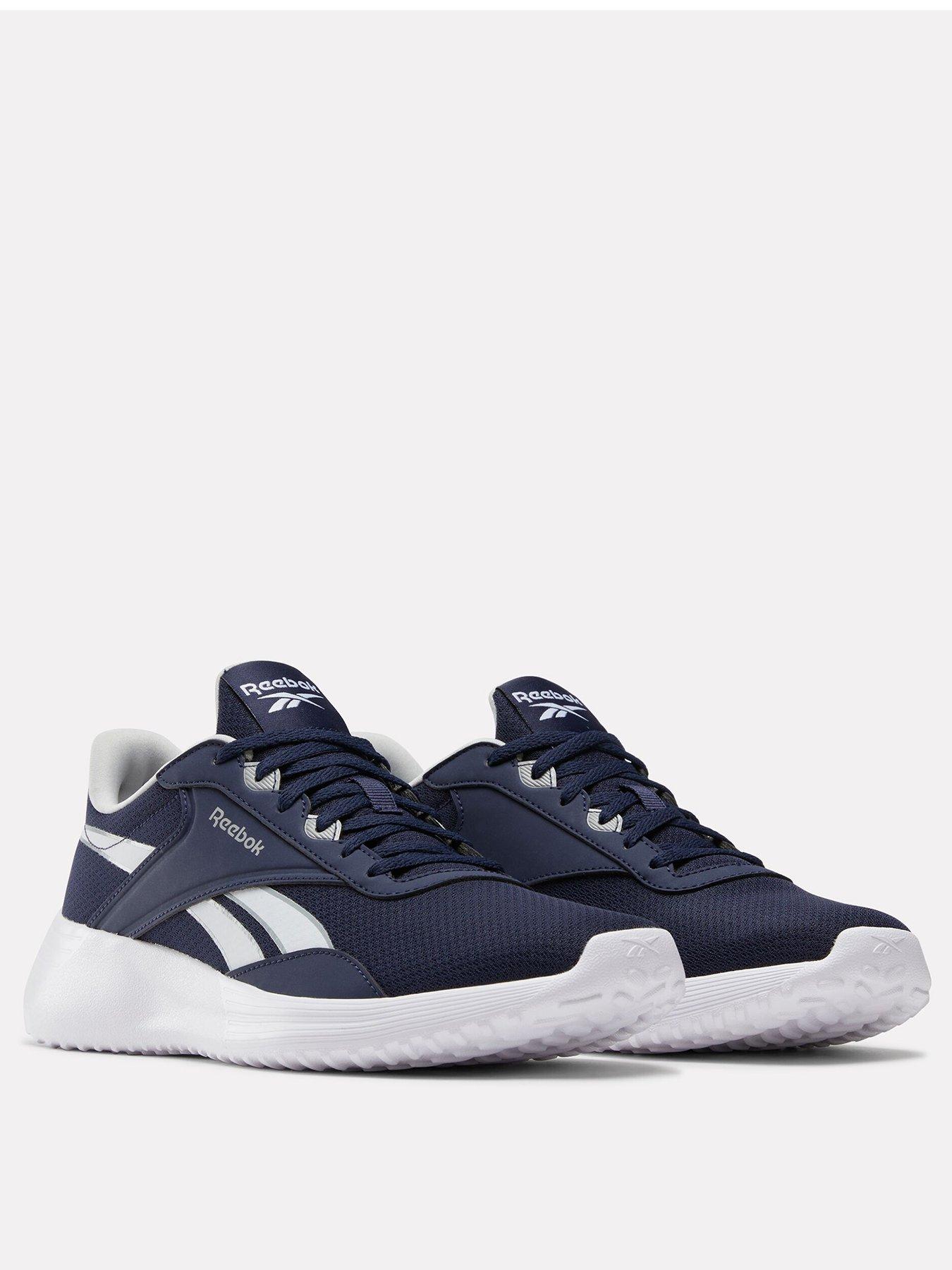 image of reebok-mens-running-lite-4-trainers-navy