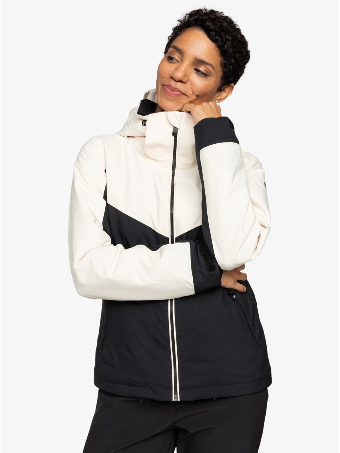 undefined Women's Free Jet Colour Block Ski Jacket - Black/Cream
