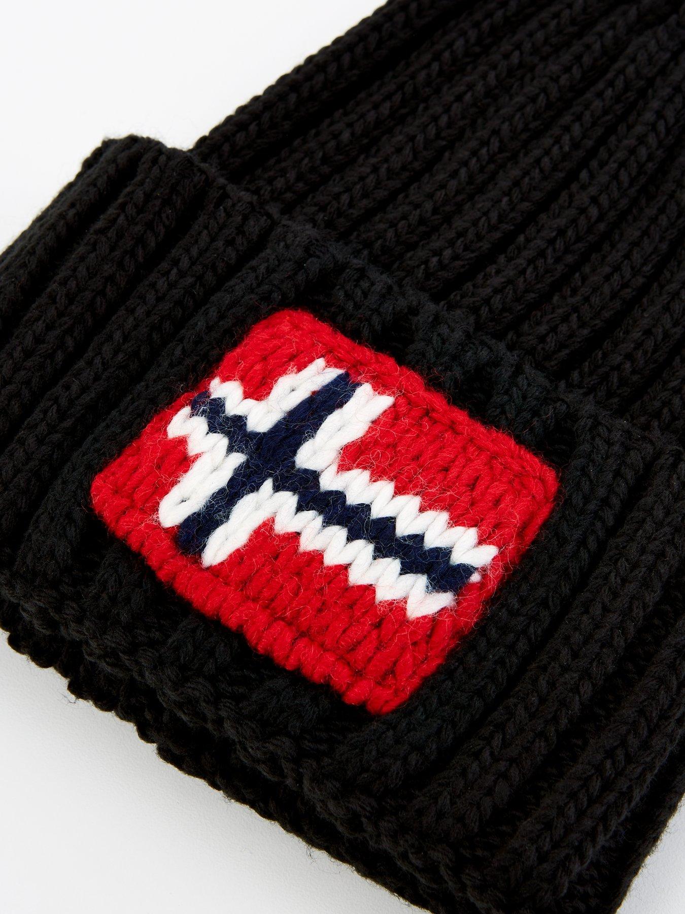 Image 3 of 4 of NAPAPIJRI Semiury Knitted Hat - Black