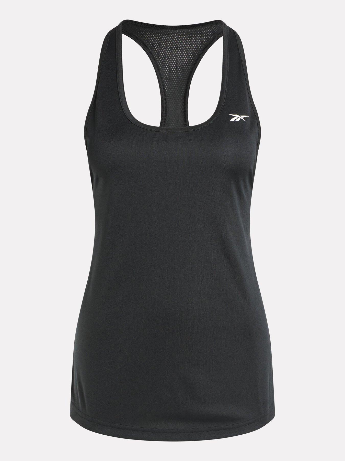 undefined Womens Training Id Train Mesh Back Tank - Black