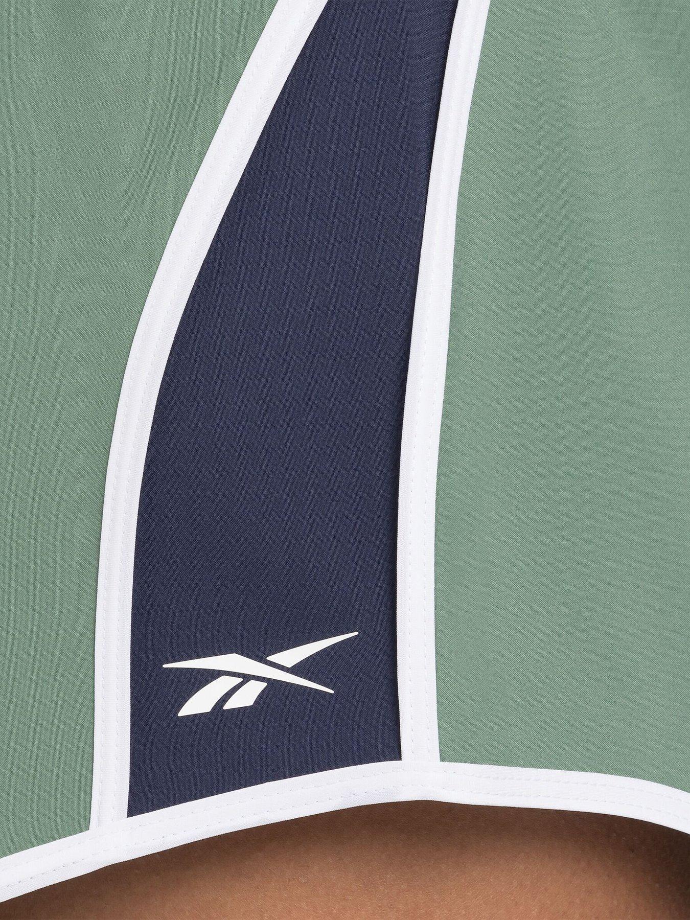Image 5 of 6 of Reebok Womens Training Id Train Woven Shorts - Green