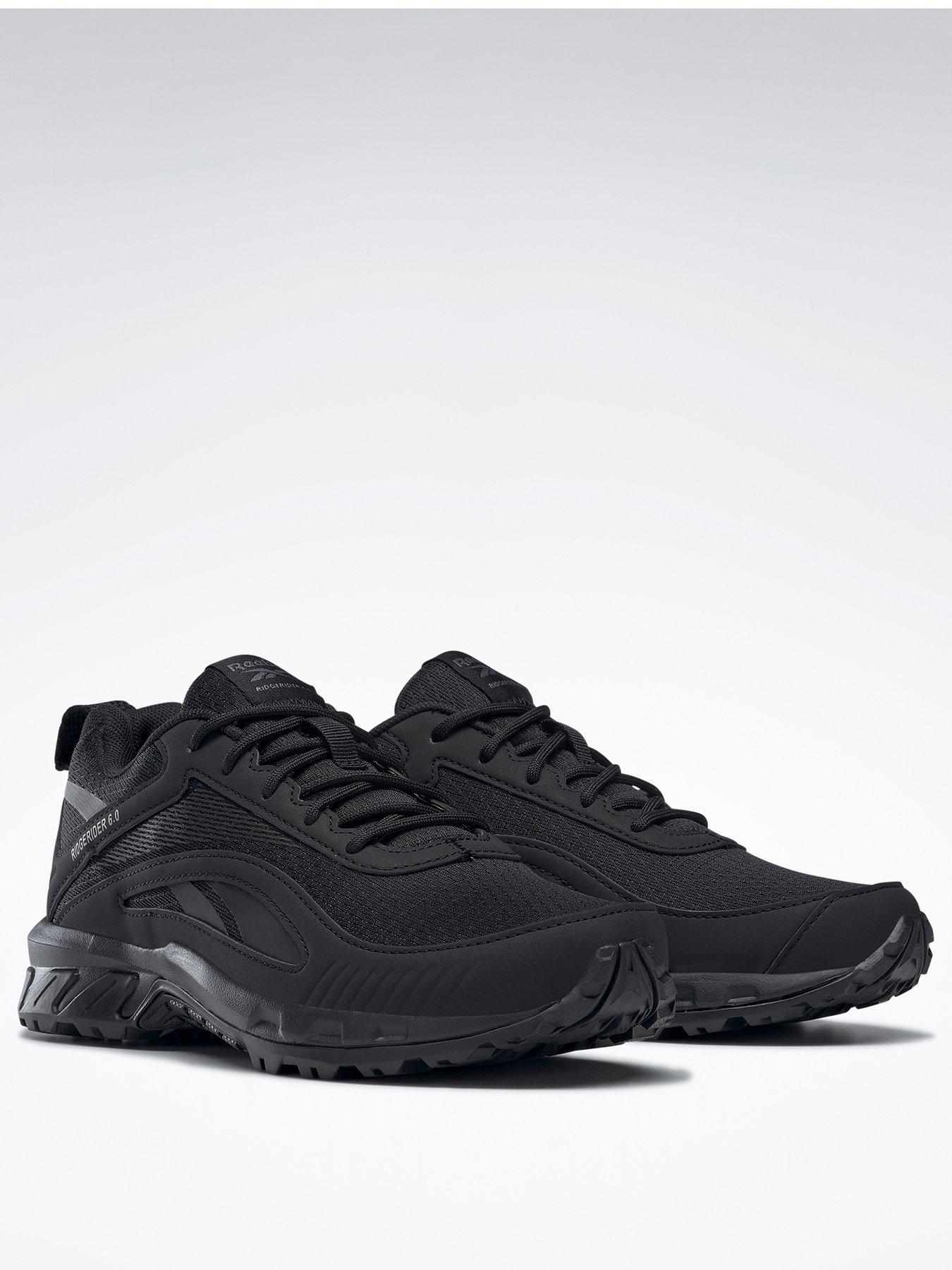  image of reebok-womens-walking-ridgerider-60-trainers-black