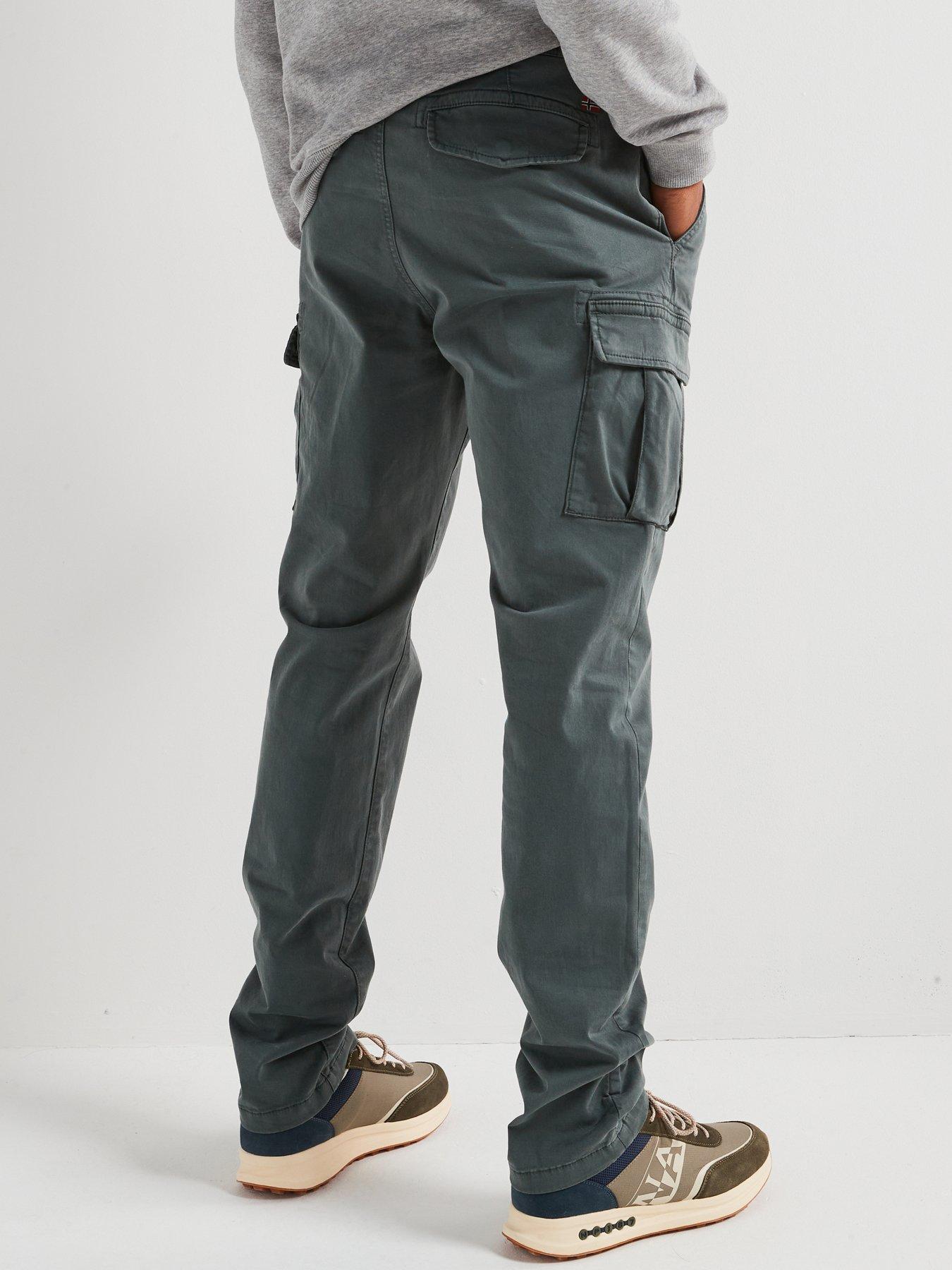  image of napapijri-mens-yasuni-trousers-green