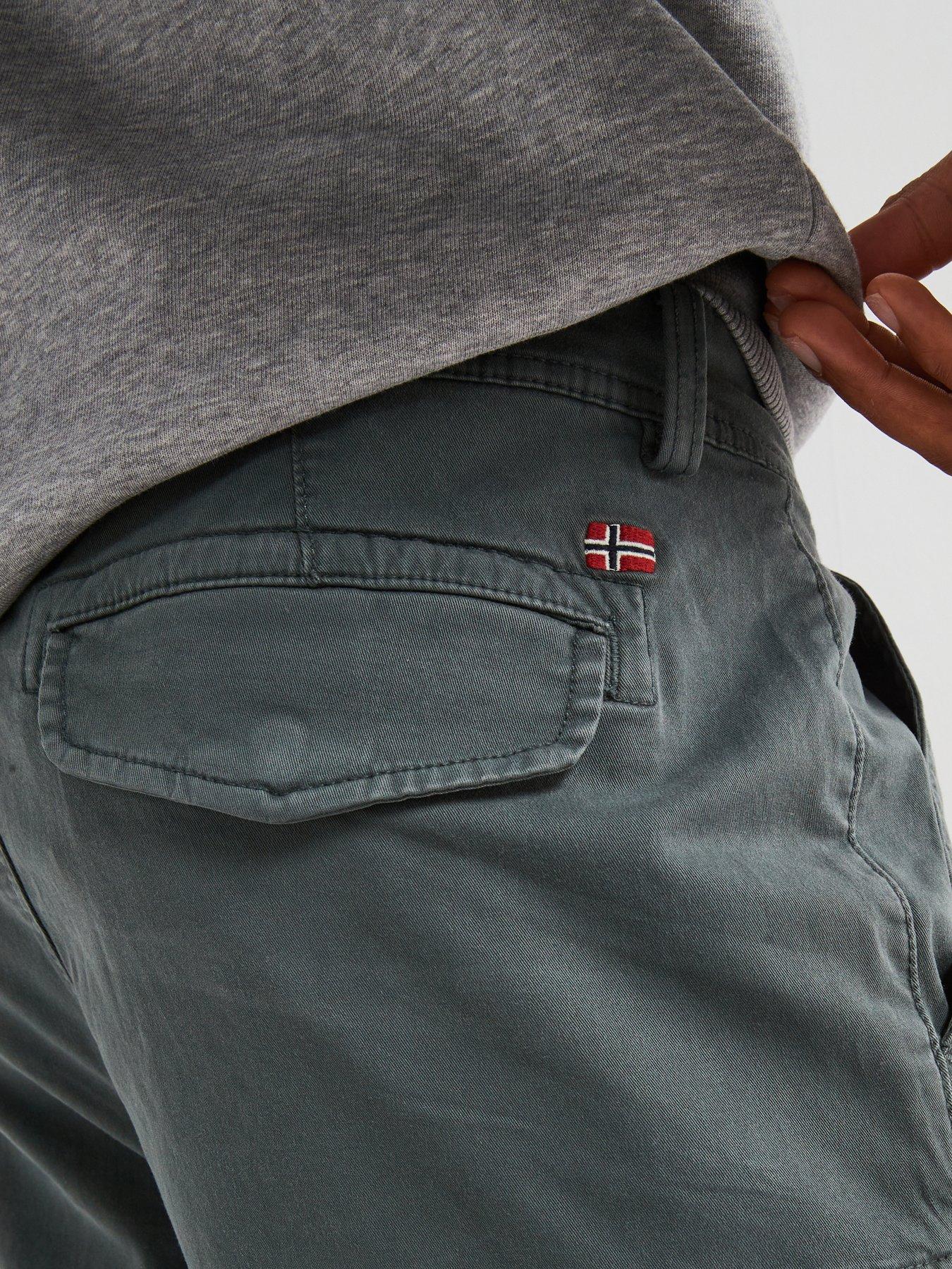  image of napapijri-mens-yasuni-trousers-green