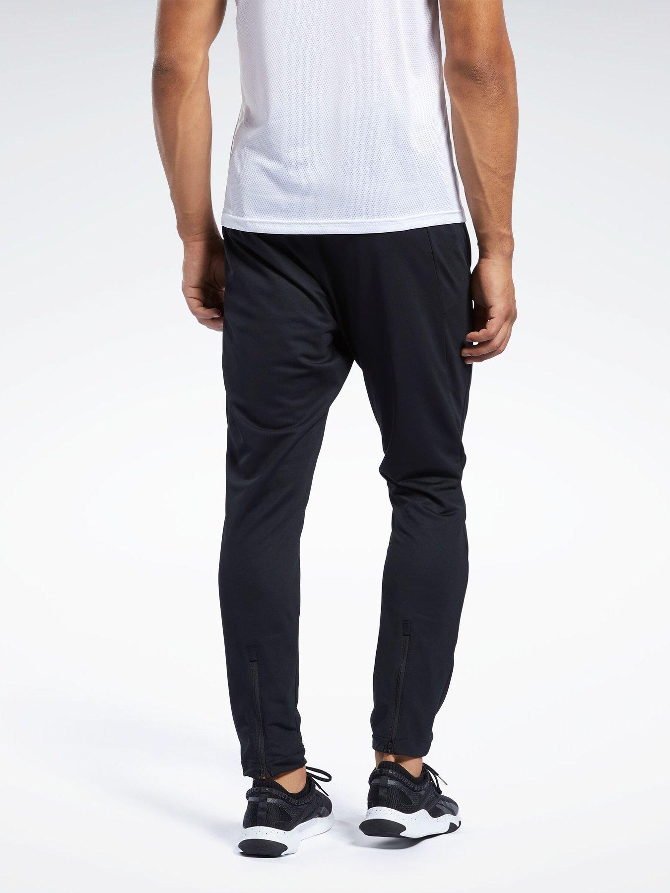  image of reebok-mens-training-id-train-knit-pants-black