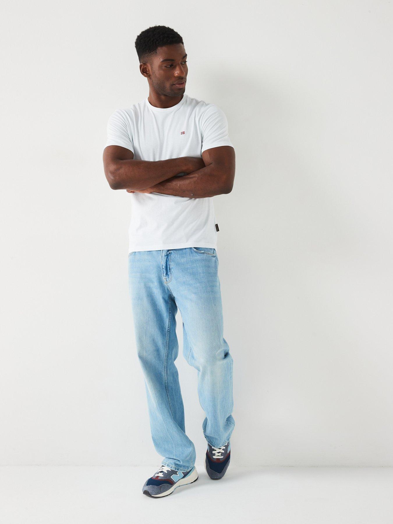 Image 3 of 4 of NAPAPIJRI Men's Salis T-Shirt - White