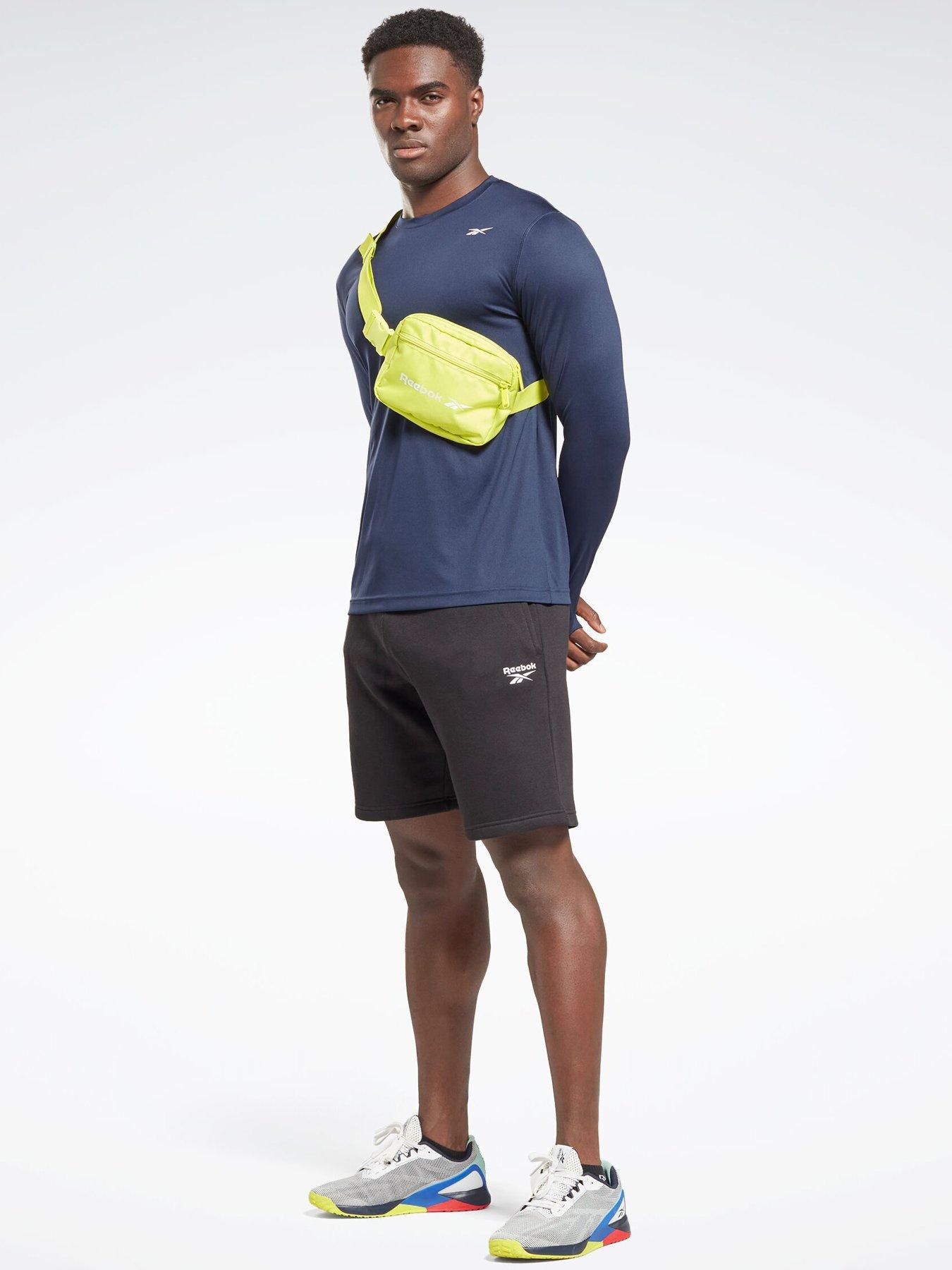  image of reebok-mens-training-train-long-sleeve-tech-t-shirt-navy