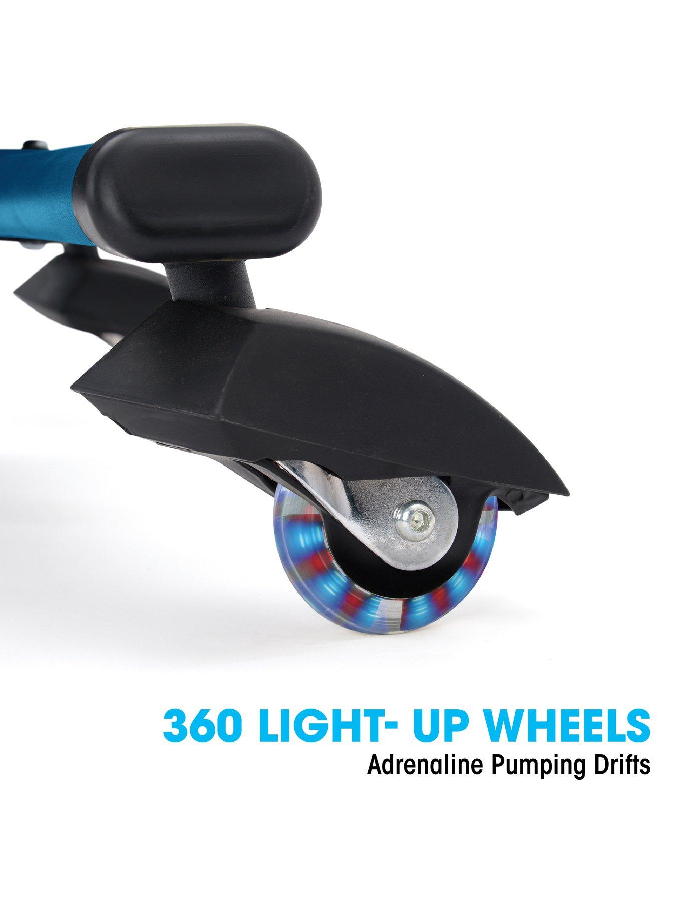 Image 4 of 7 of XOOTZ Cyclone Light-Up 24V Electric Drift Trike - Blue