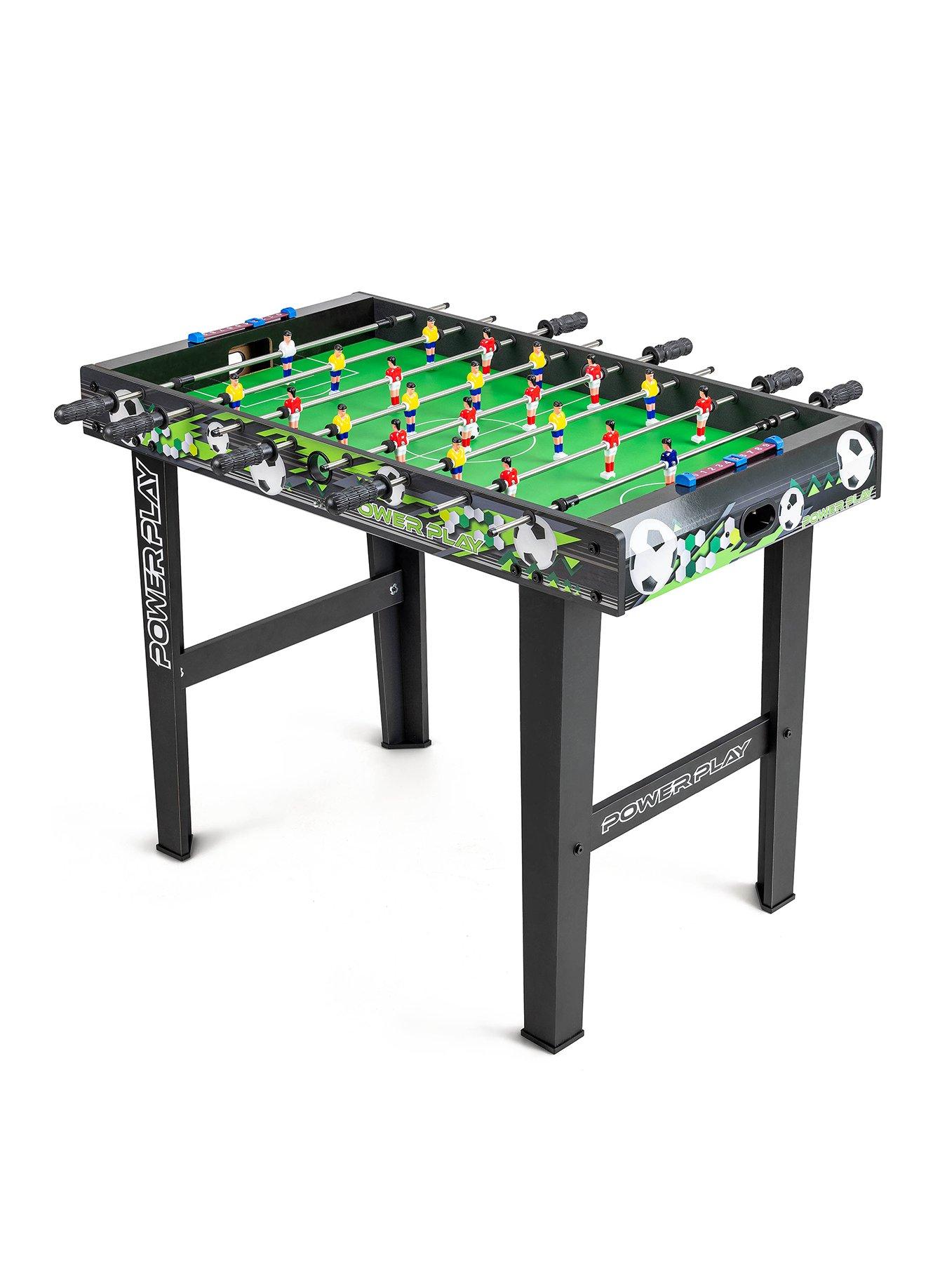 Powerplay 3ft Stand Up Football Games Table - Black