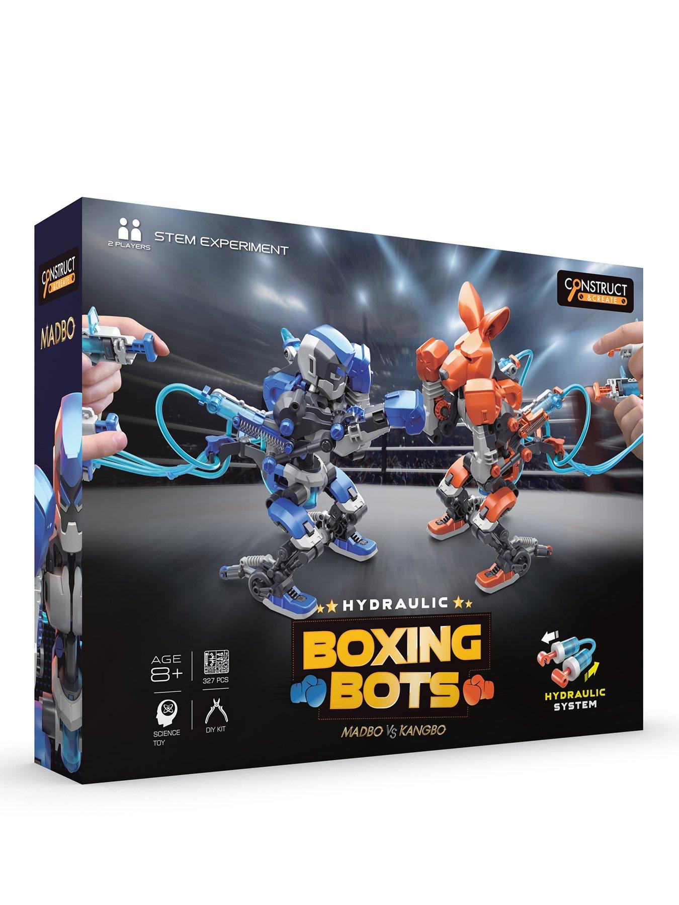 Construct and Create Hydraulic Boxing Bots