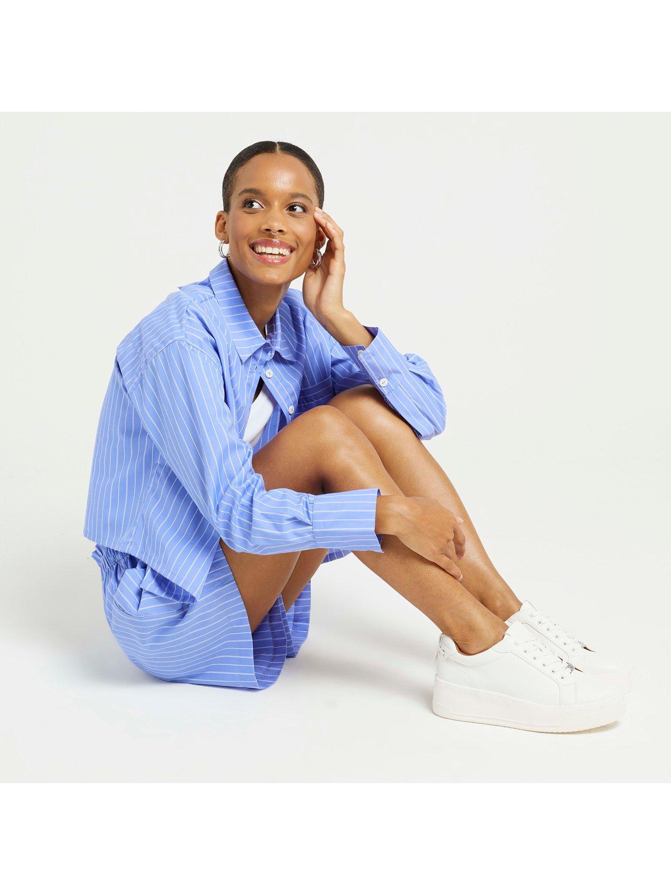 image of river-island-platform-lace-up-trainers-white