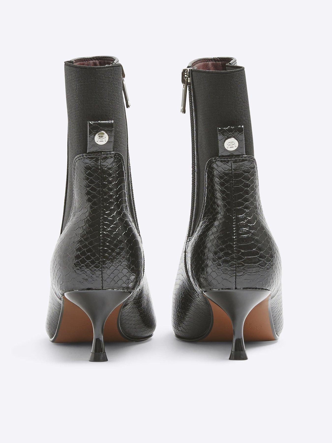 River island peep toe ankle boots hot sale