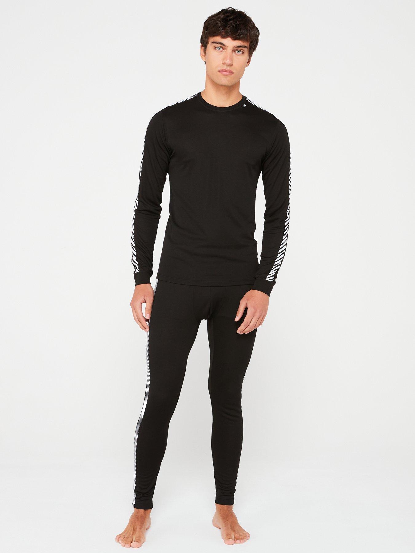 Image 3 of 5 of Helly Hansen Men's Ski HH Lifa&reg; Baselayer&nbsp;Pants - Black