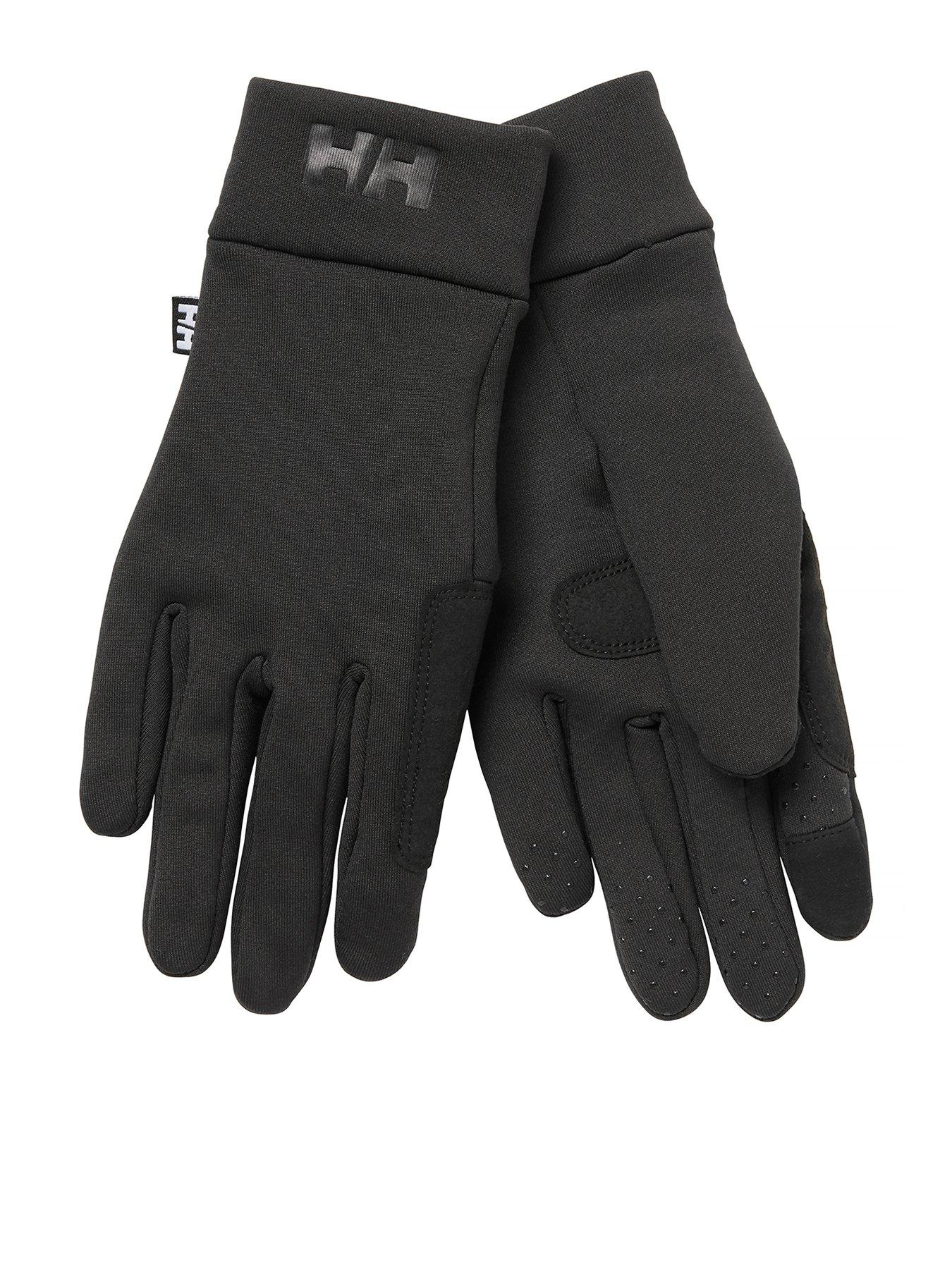  image of helly-hansen-unisex-hh-fleece-touch-glove-liner-black