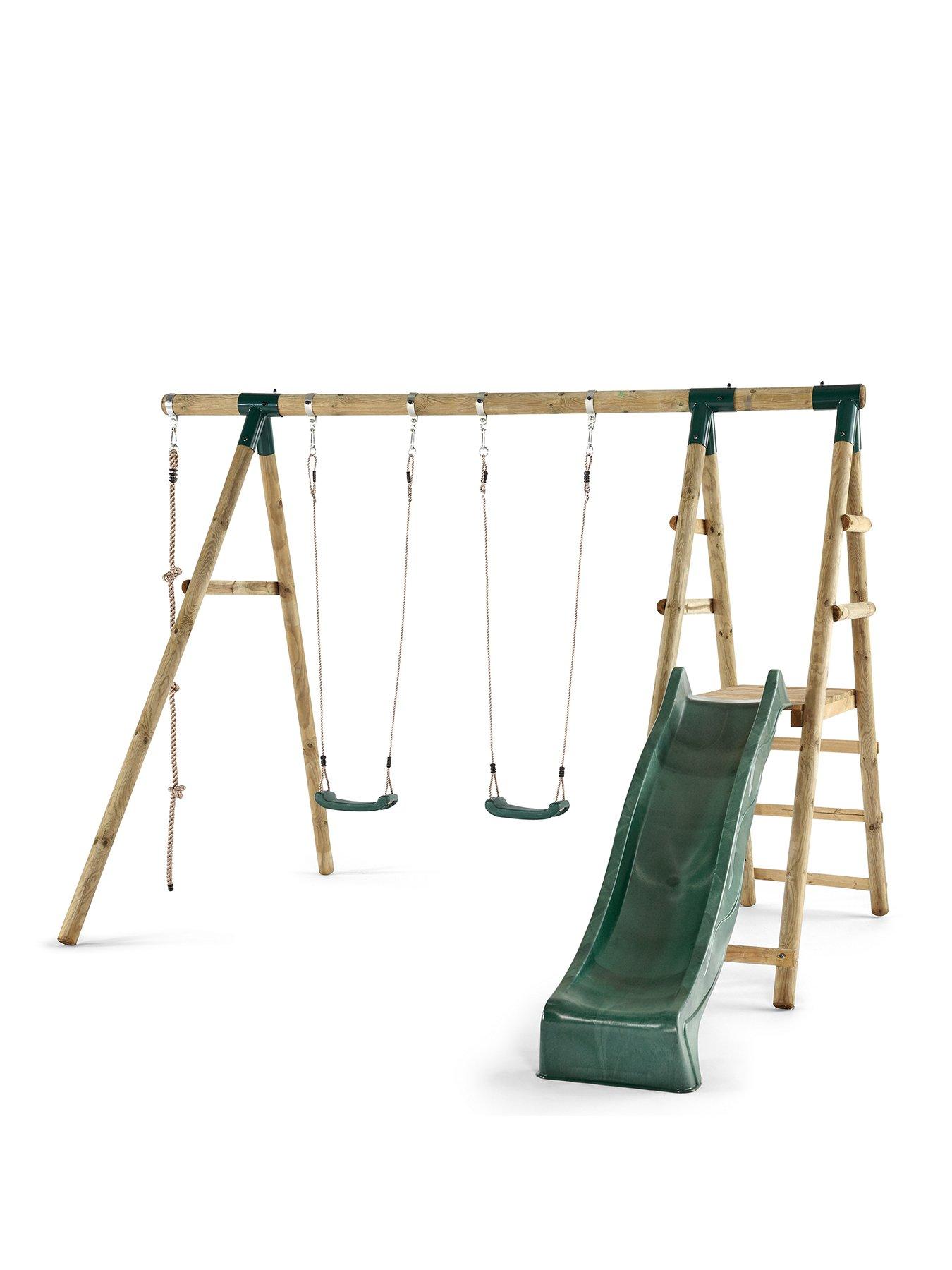 plum-giant-baboon-wooden-swing-set