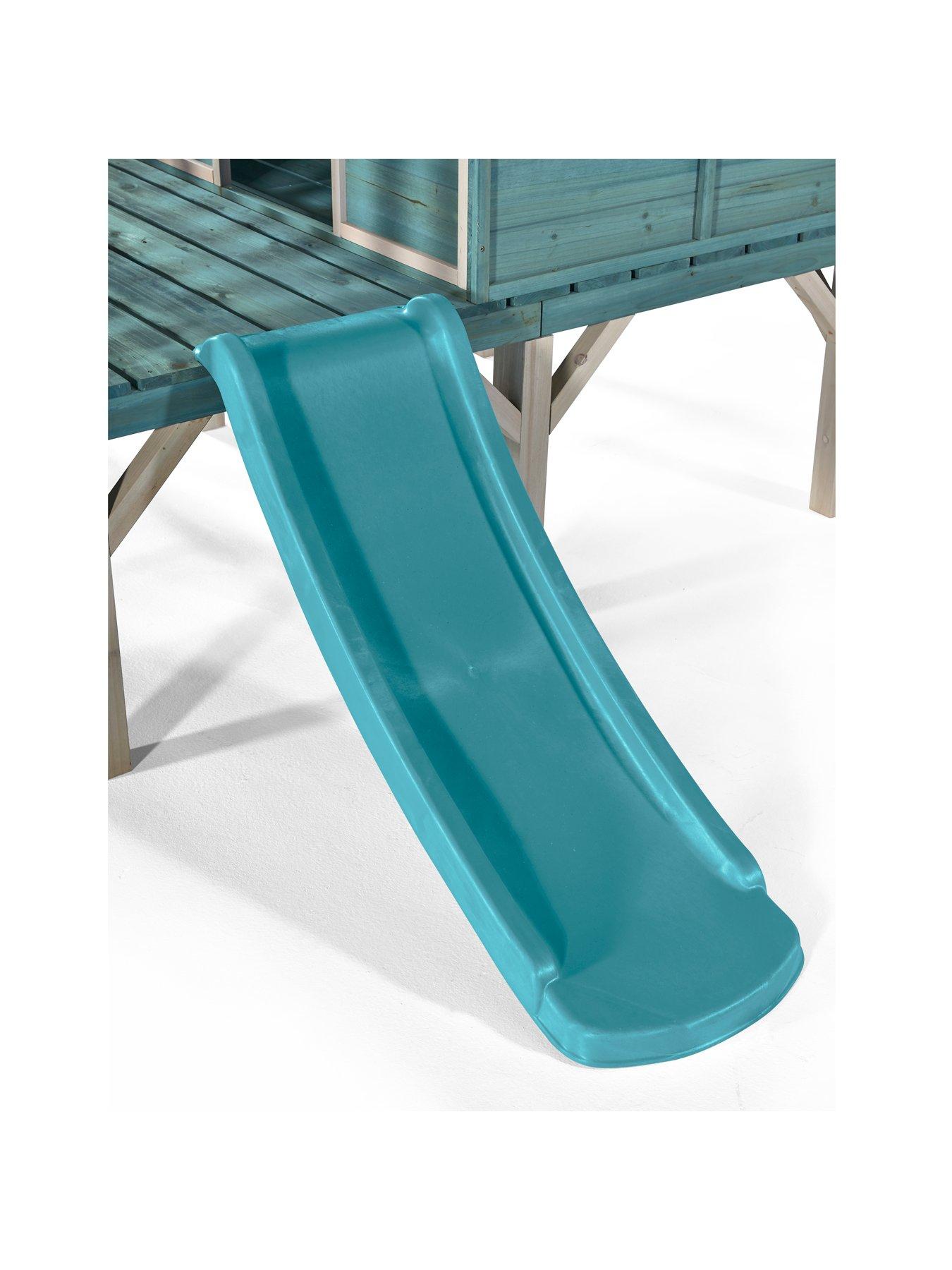 Image 3 of 6 of Plum Boat House Wooden Playhouse with Slide