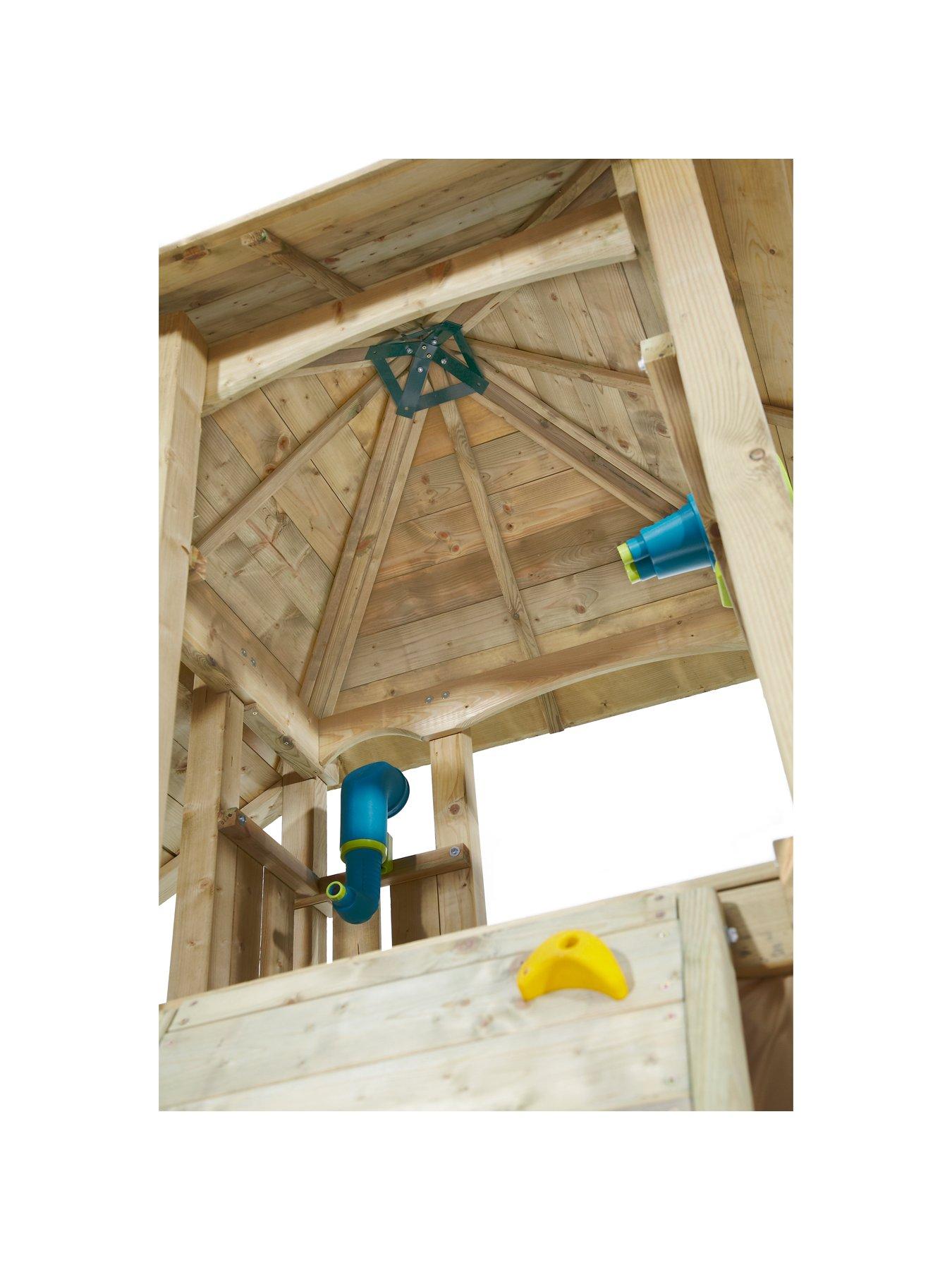 Image 4 of 7 of Plum Bison Wooden Climbing Frame &amp; Play Centre