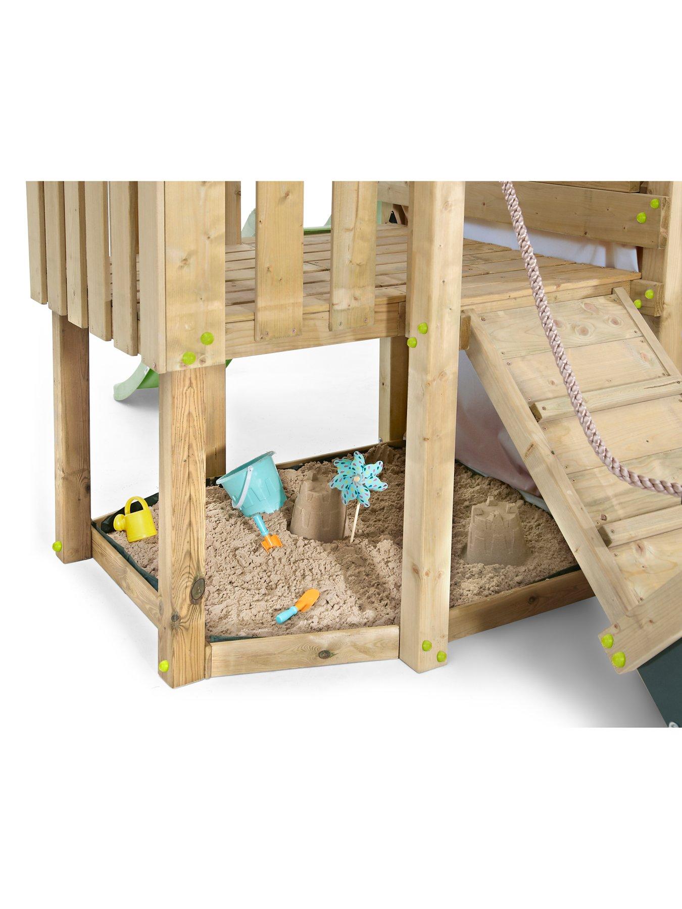 Image 5 of 7 of Plum Bison Wooden Climbing Frame &amp; Play Centre