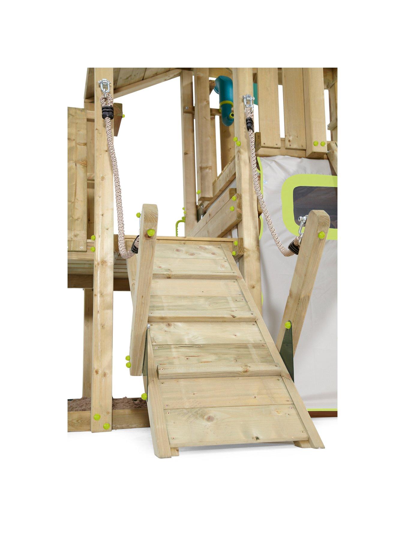 Image 6 of 7 of Plum Bison Wooden Climbing Frame &amp; Play Centre