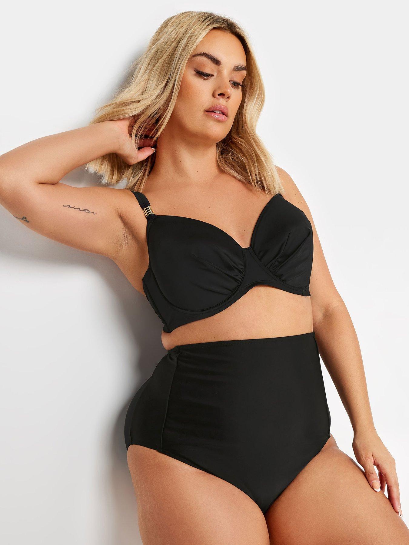yours-curve-underwired-bikini-top-black