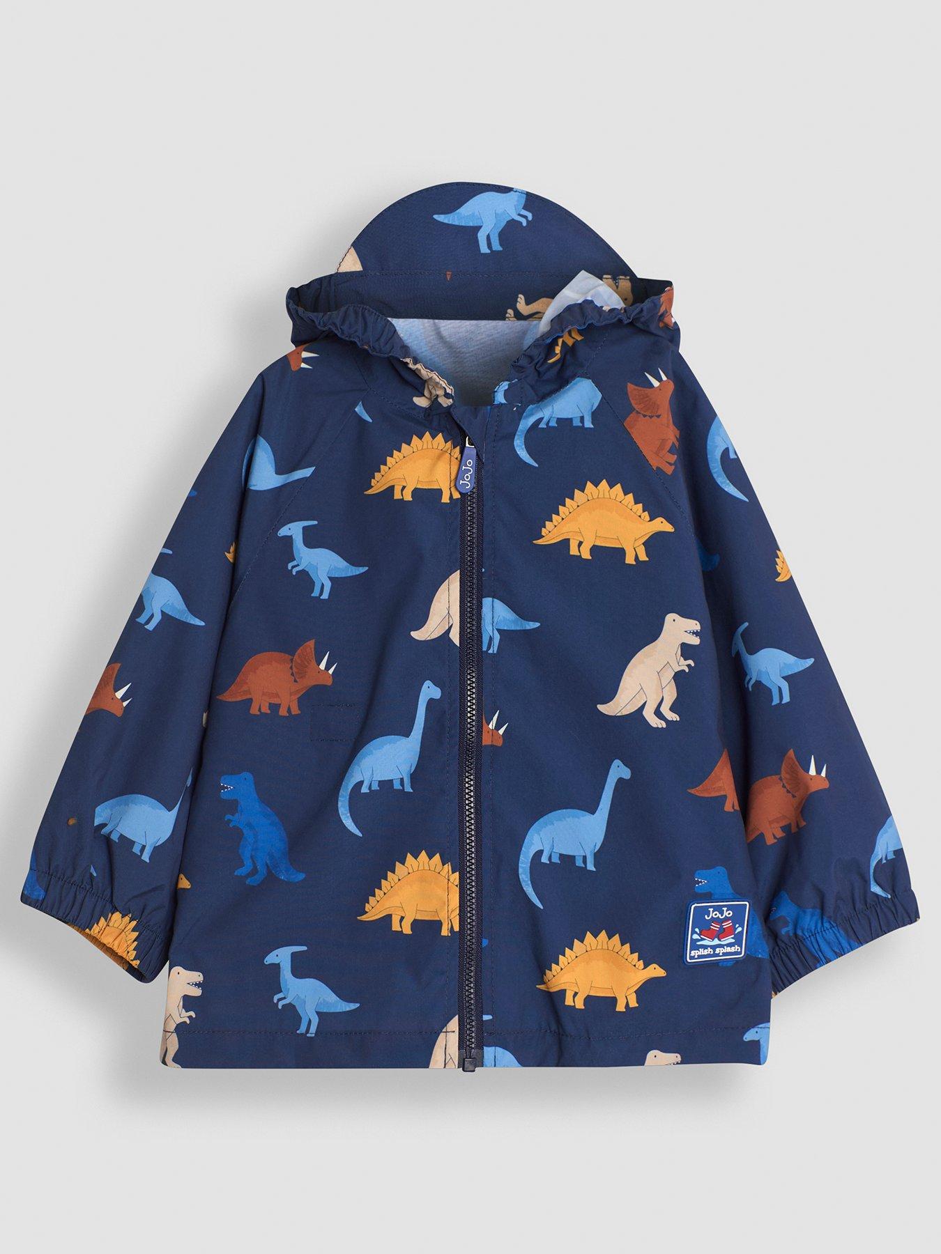 JoJo Maman Bebe Unisex Pack-Away Rain Jacket - Navy