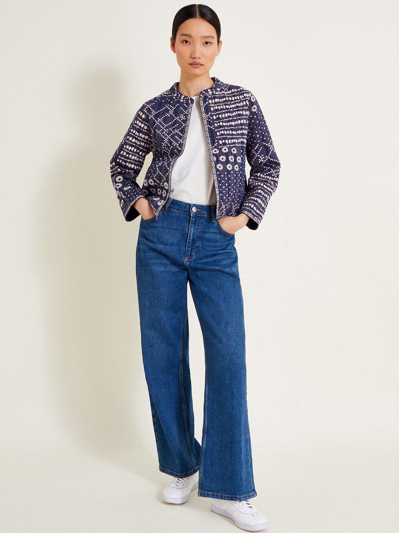  image of monsoon-cindy-patch-print-jacket