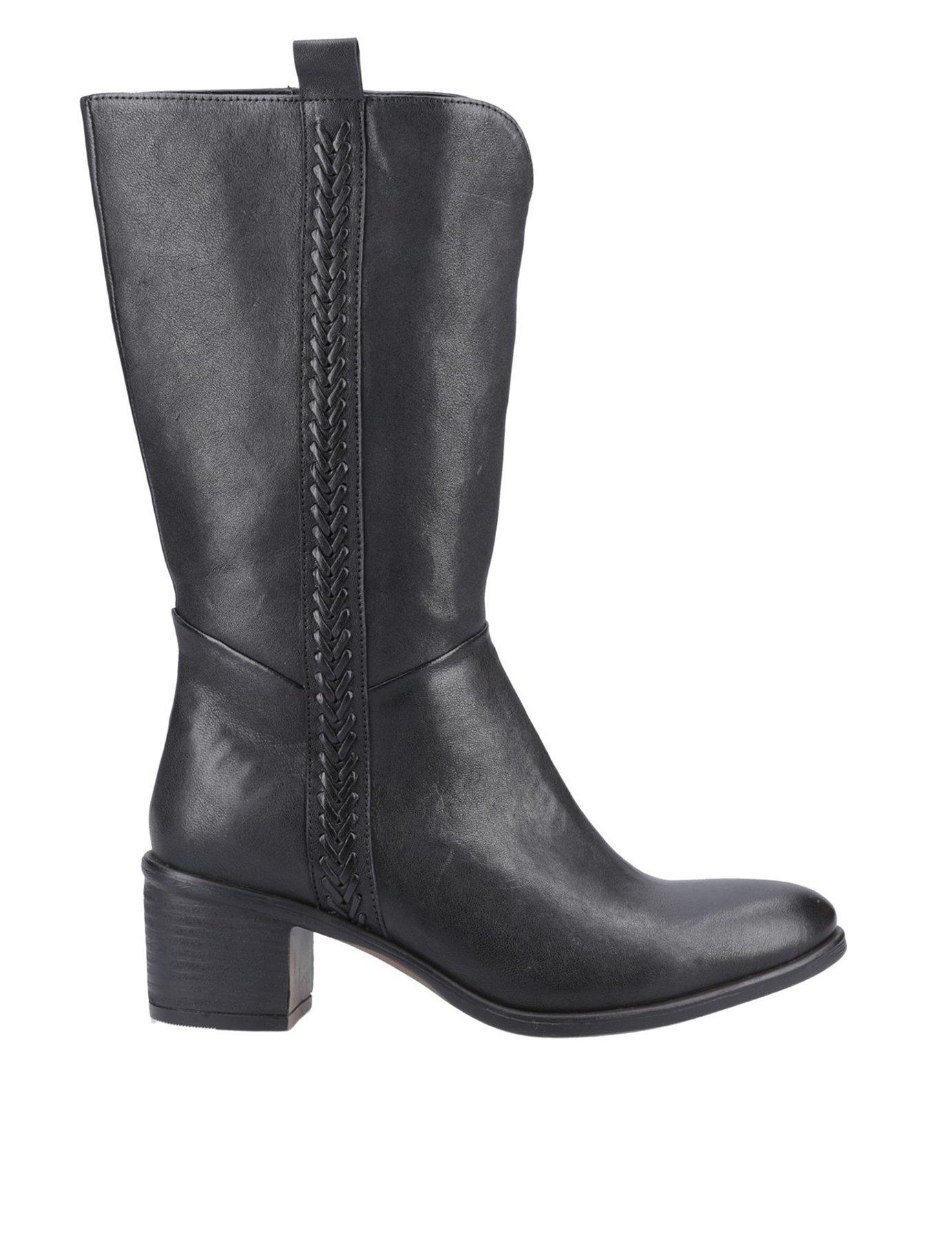 Hush Puppies Winona Western Boot Black littlewoods