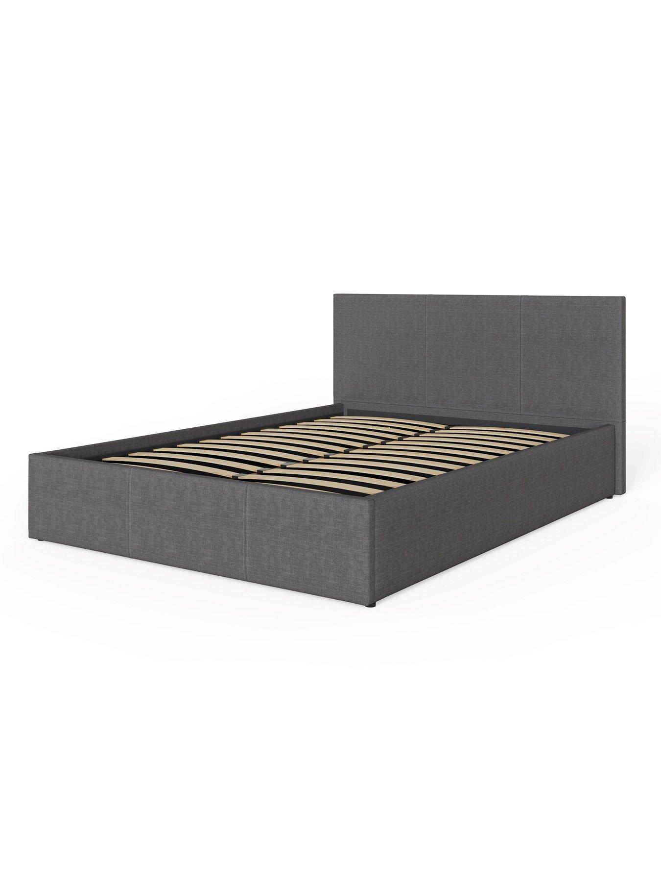  image of gfw-odessa-side-lift-up-ottoman-storage-bed-with-sleepycastle-mattress-options-buy-amp-save