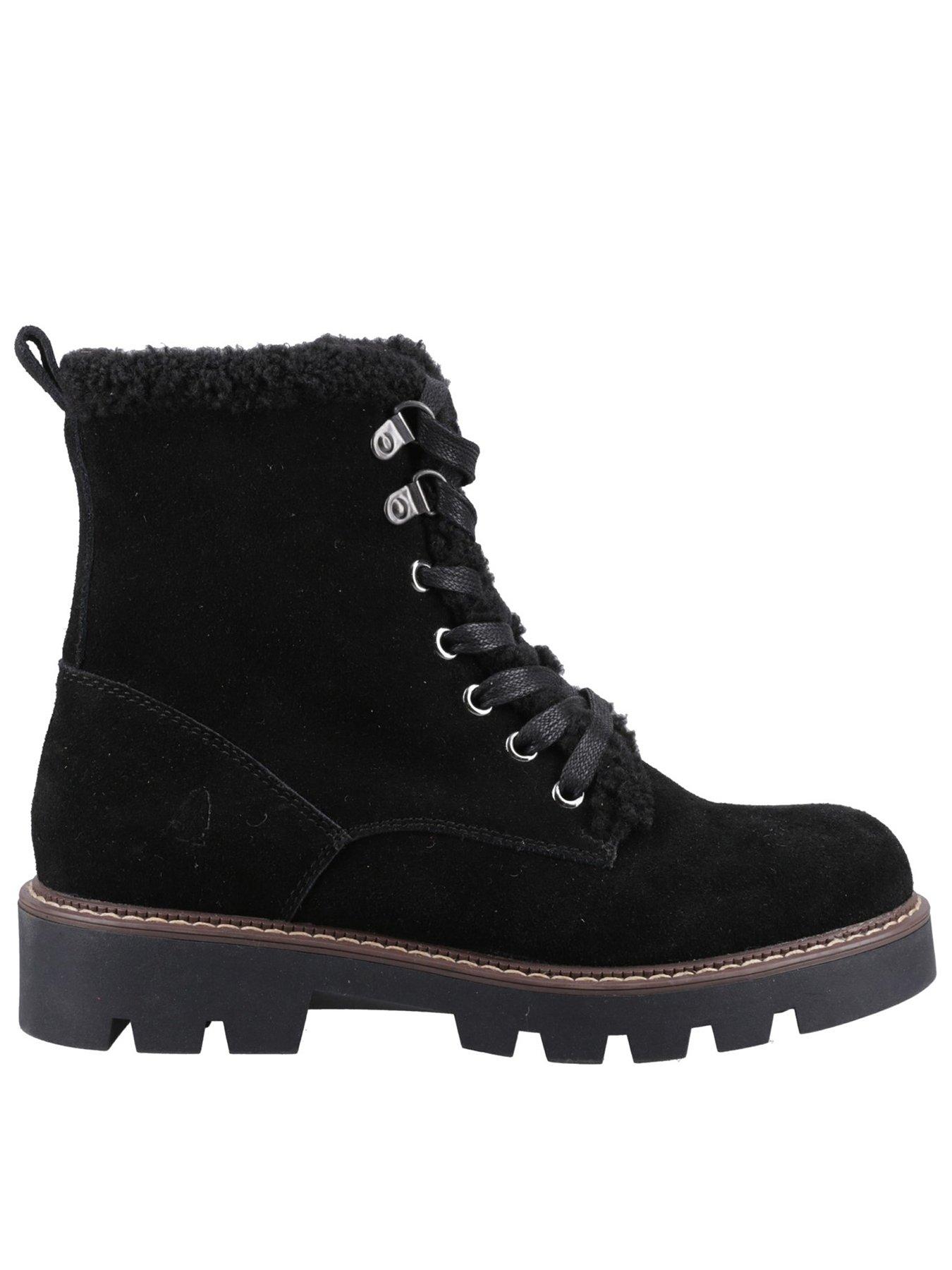 undefined Aurelia Lace Boot - Black