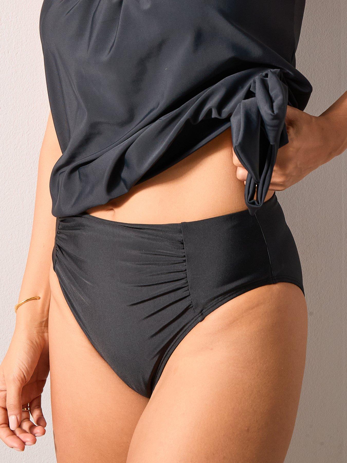 Image 6 of 7 of The Very Collection Shape Enhancing Bikini Brief - Black