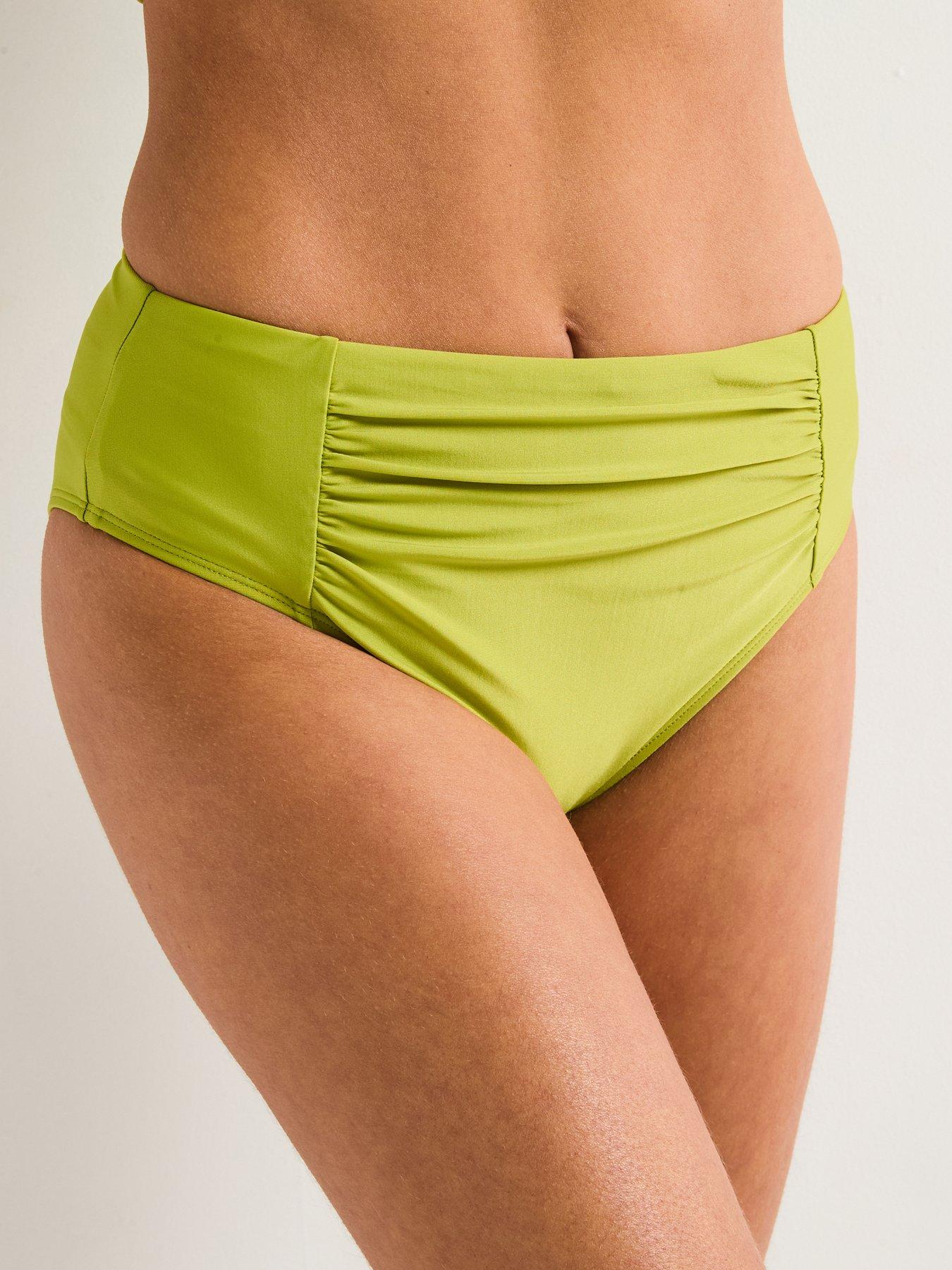 Image 2 of 6 of V by Very Shape Enhancing Bikini Brief - Green