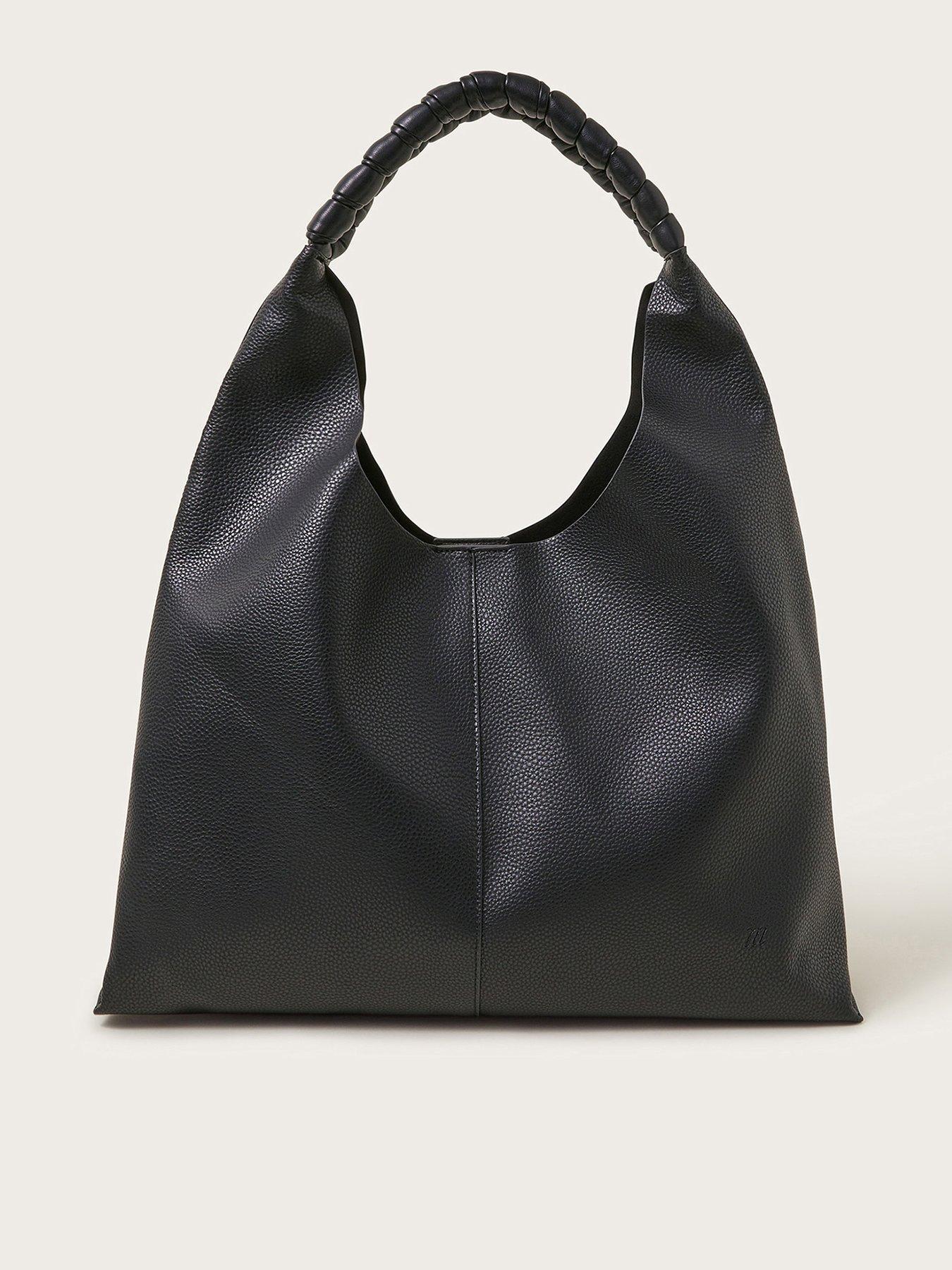 undefined Pip Pu Plaited Hobo Bag