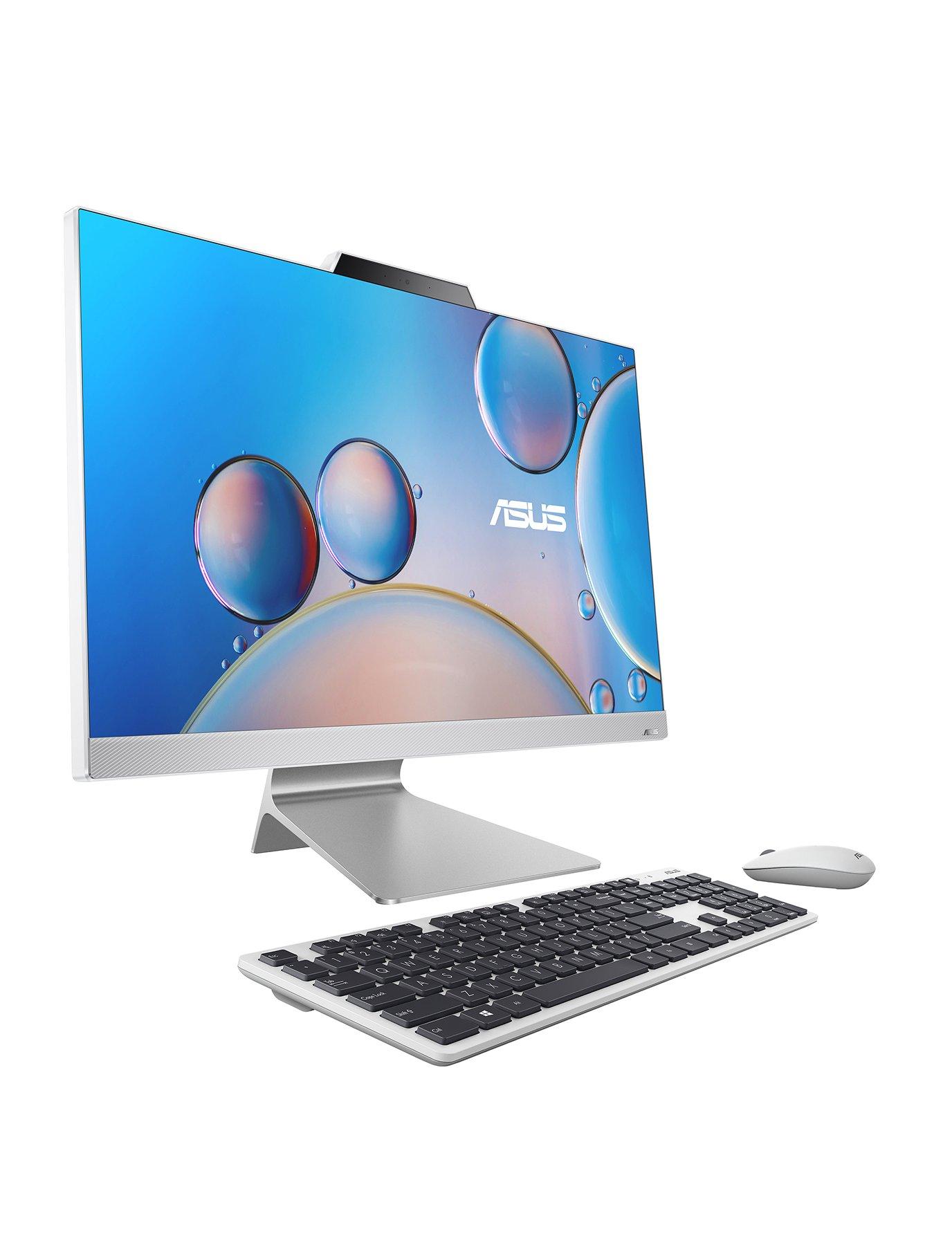 image of asus-m3702wfanbspall-in-one-desktop-pc-27in-fhdnbspamd-ryzen-5-8gb-ram-512gb-ssd-white