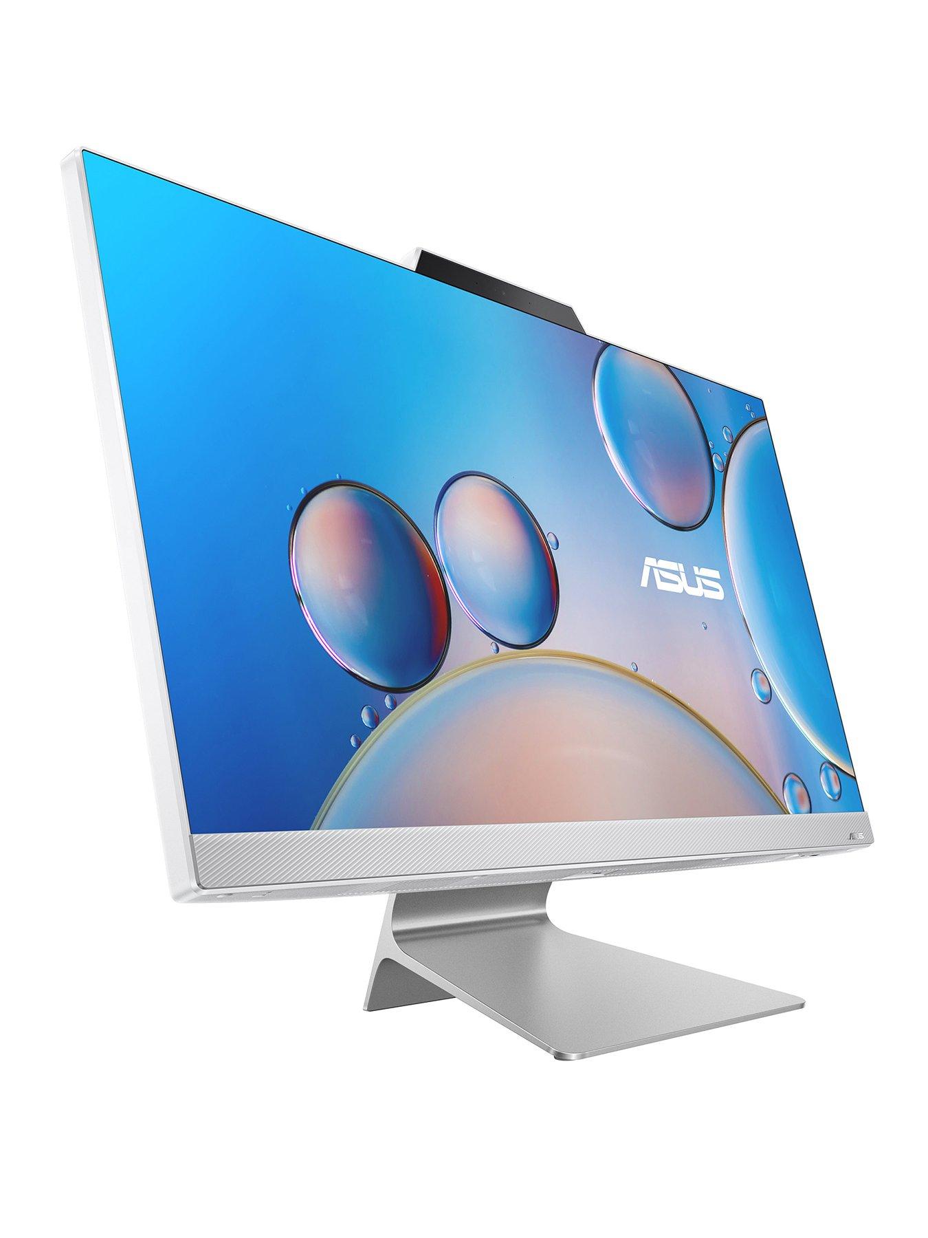  image of asus-m3702wfanbspall-in-one-desktop-pc-27in-fhdnbspamd-ryzen-5-8gb-ram-512gb-ssd-white