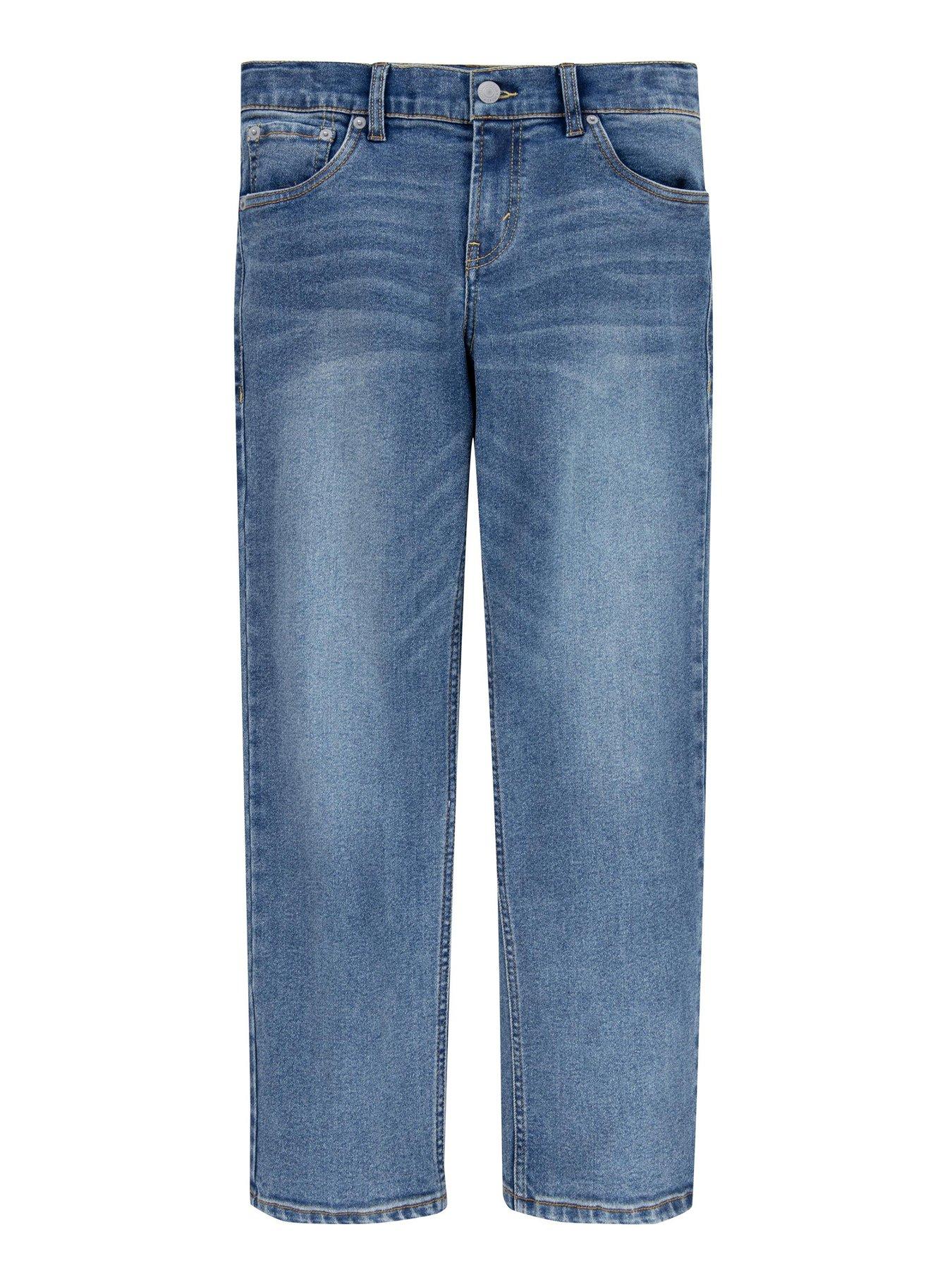  image of levis-boys-stay-loose-taper-jeans-blue