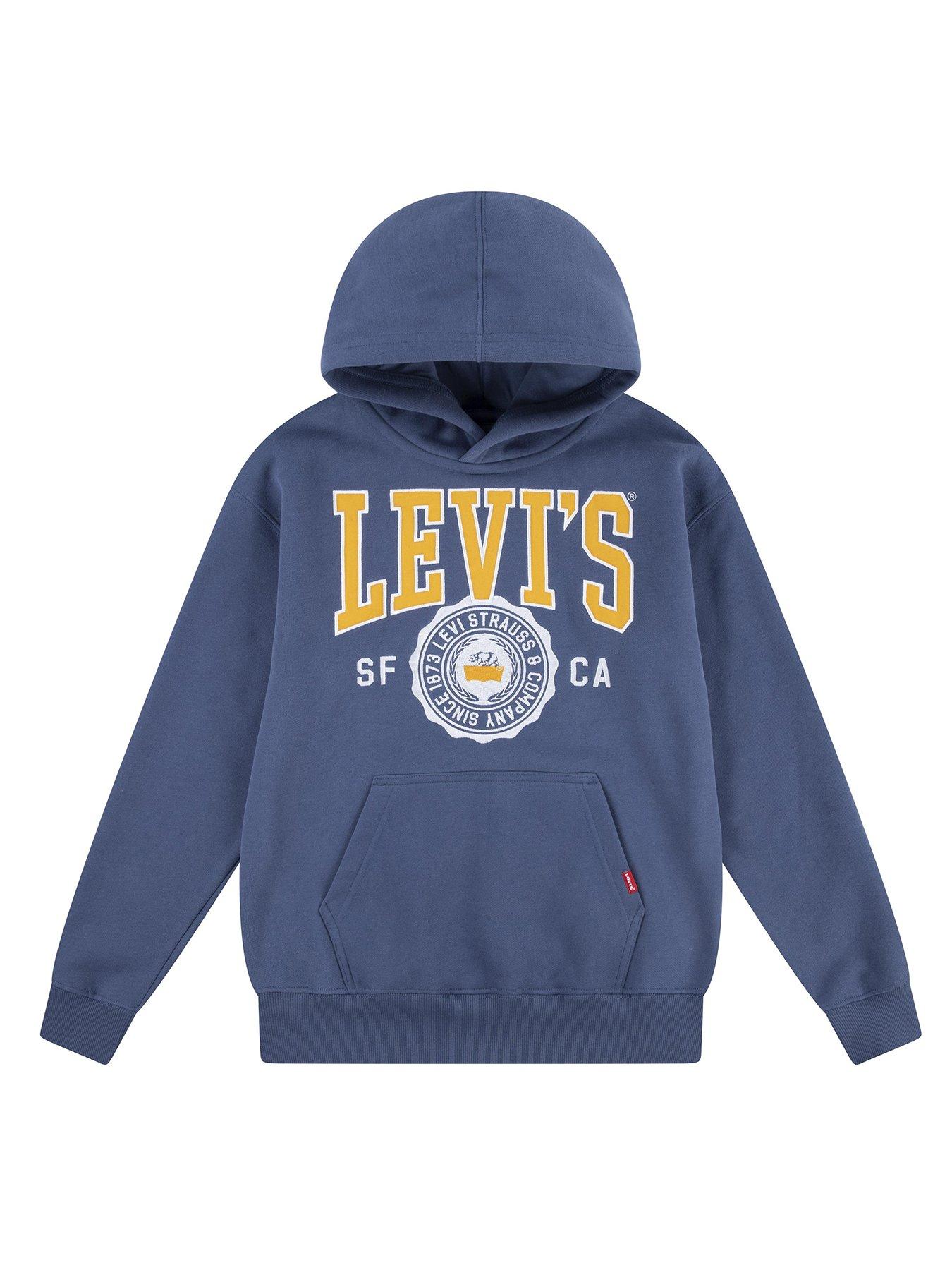 undefined Boys Levi's Sporty Hoodie - Blue