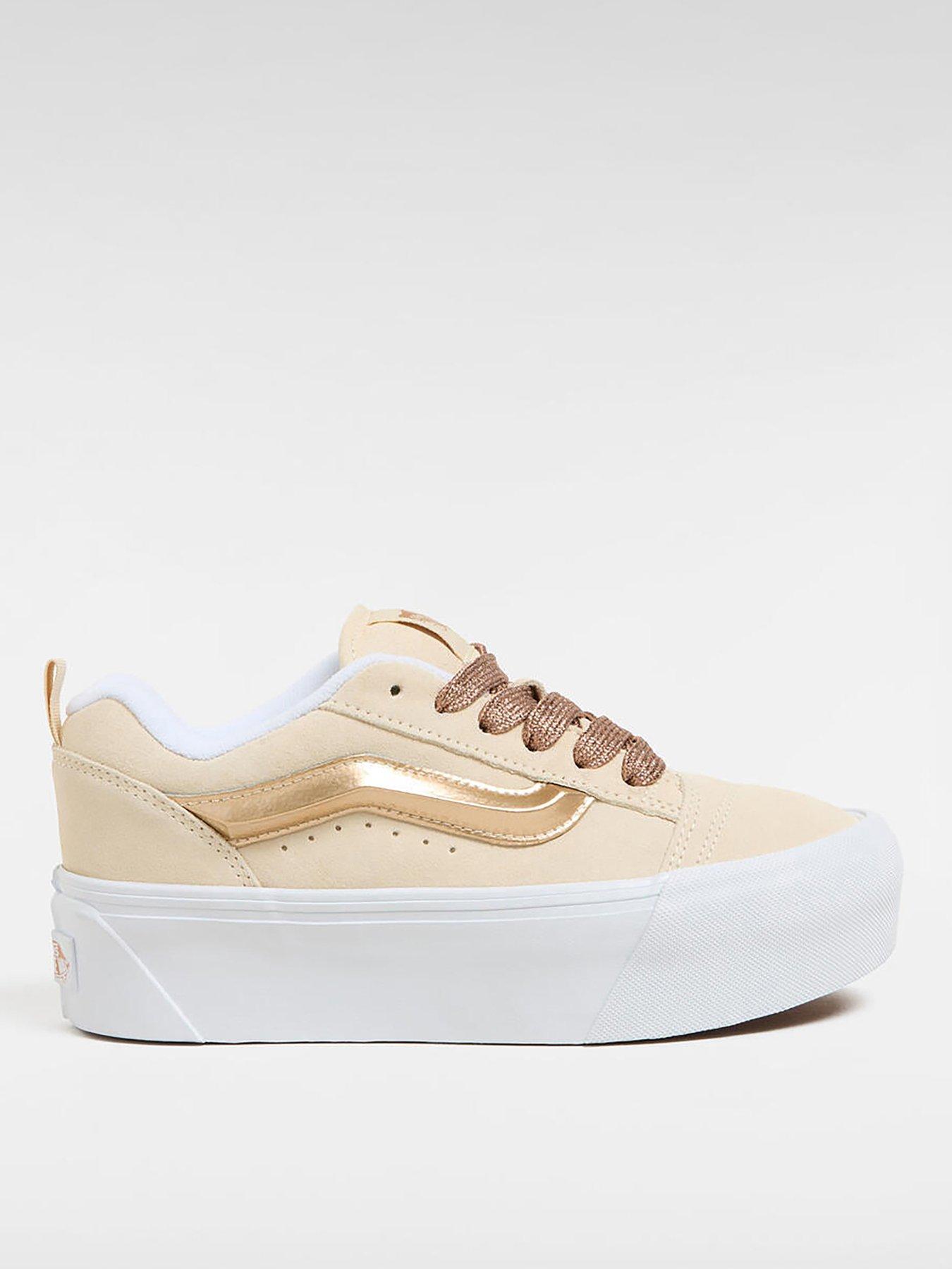 Vans California Vans Authentic Gum Sole Gold Vans Skate Shoes Off