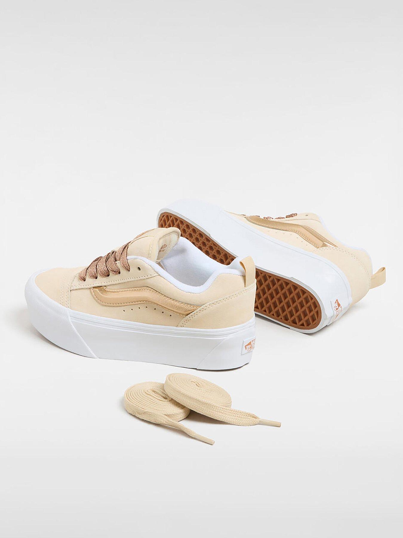 Vans Women s Knu Stack Trainers Gold littlewoods
