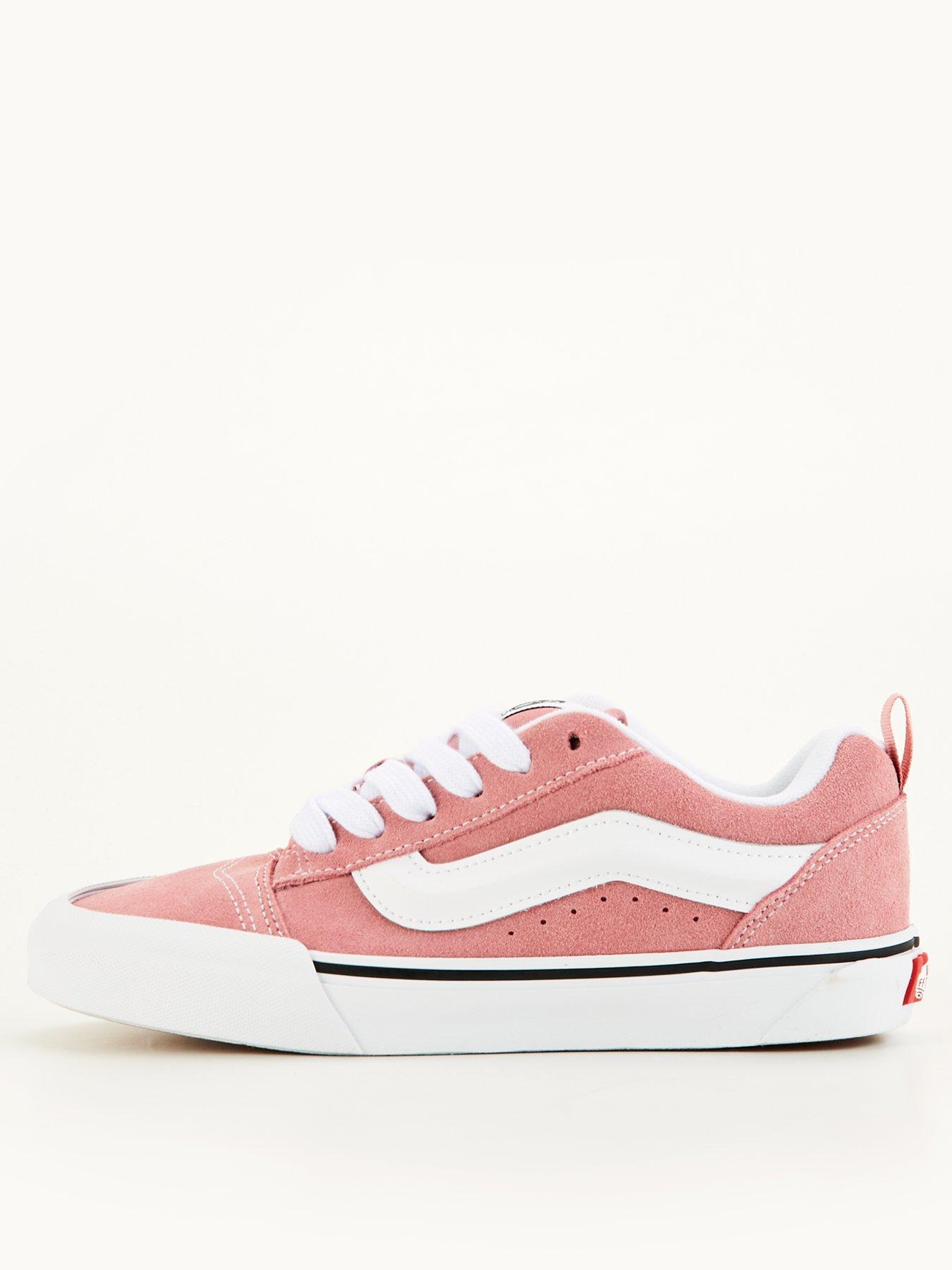 Vans Women s Knu Skool Trainers Light Pink littlewoods