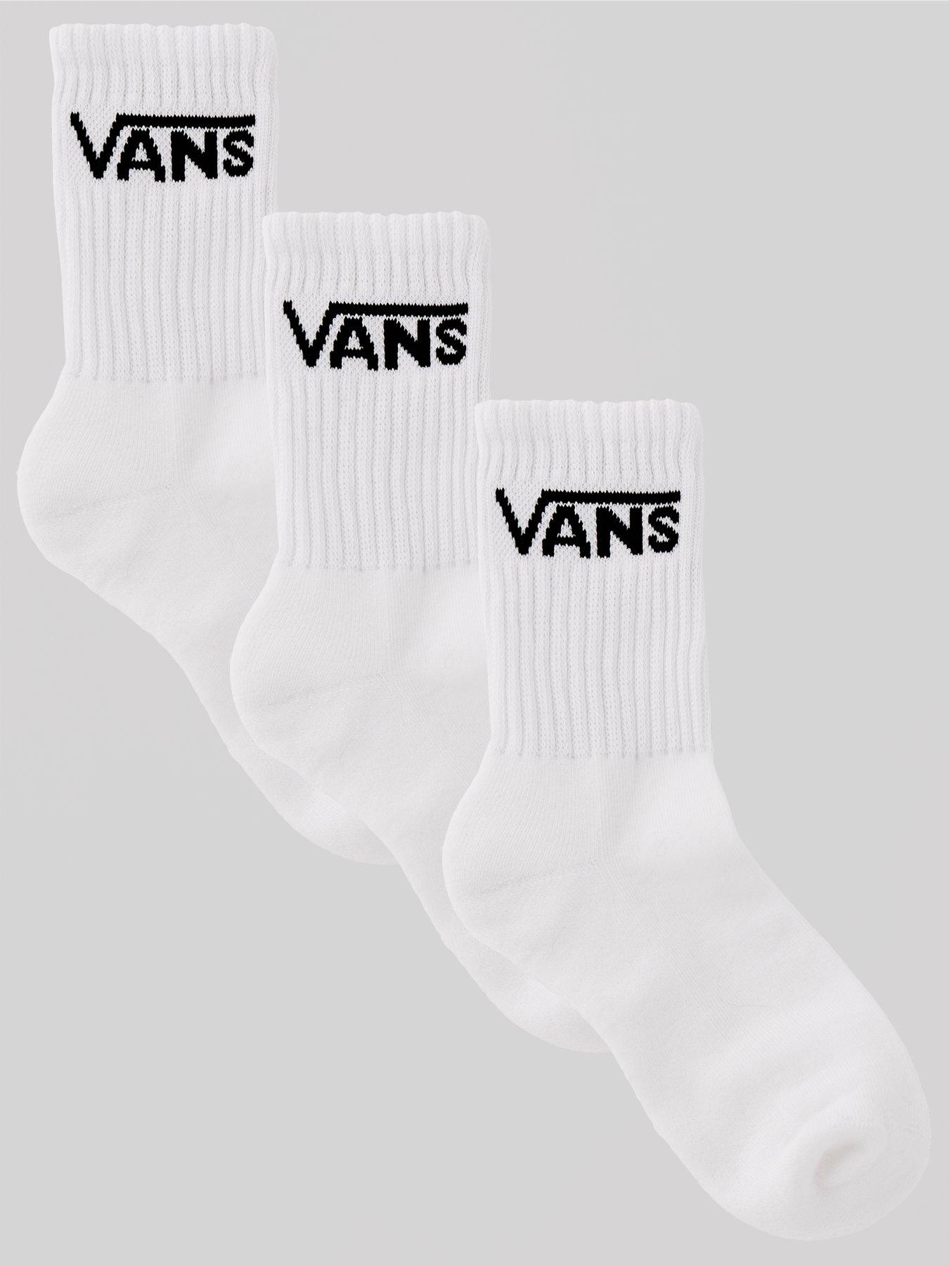  image of vans-womens-classic-crew-socks-3pk-white