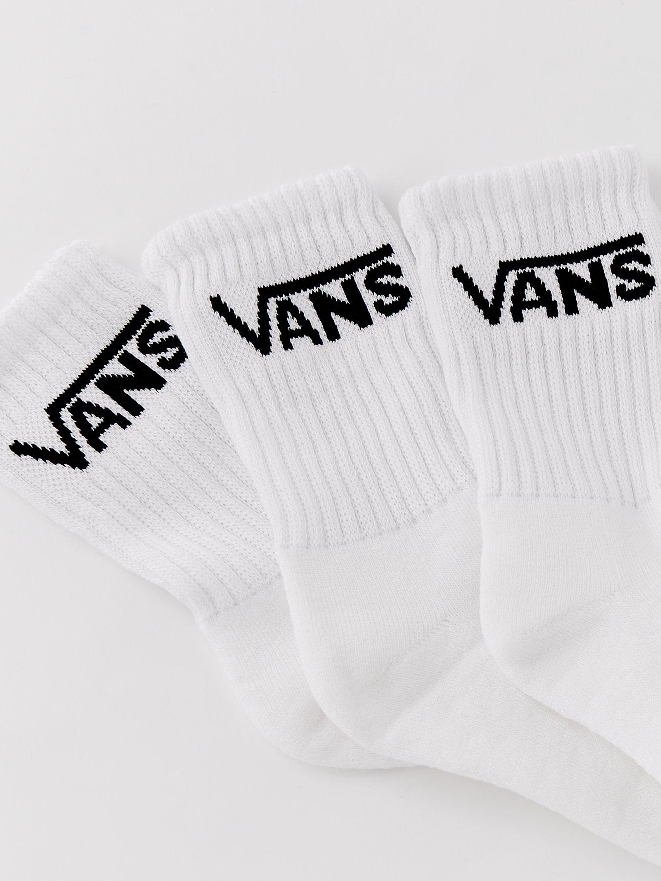  image of vans-womens-classic-crew-socks-3pk-white