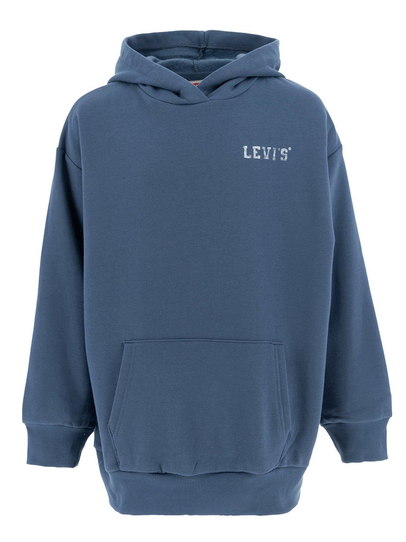 undefined Girls Levi's Collegiate Hoodie - Blue
