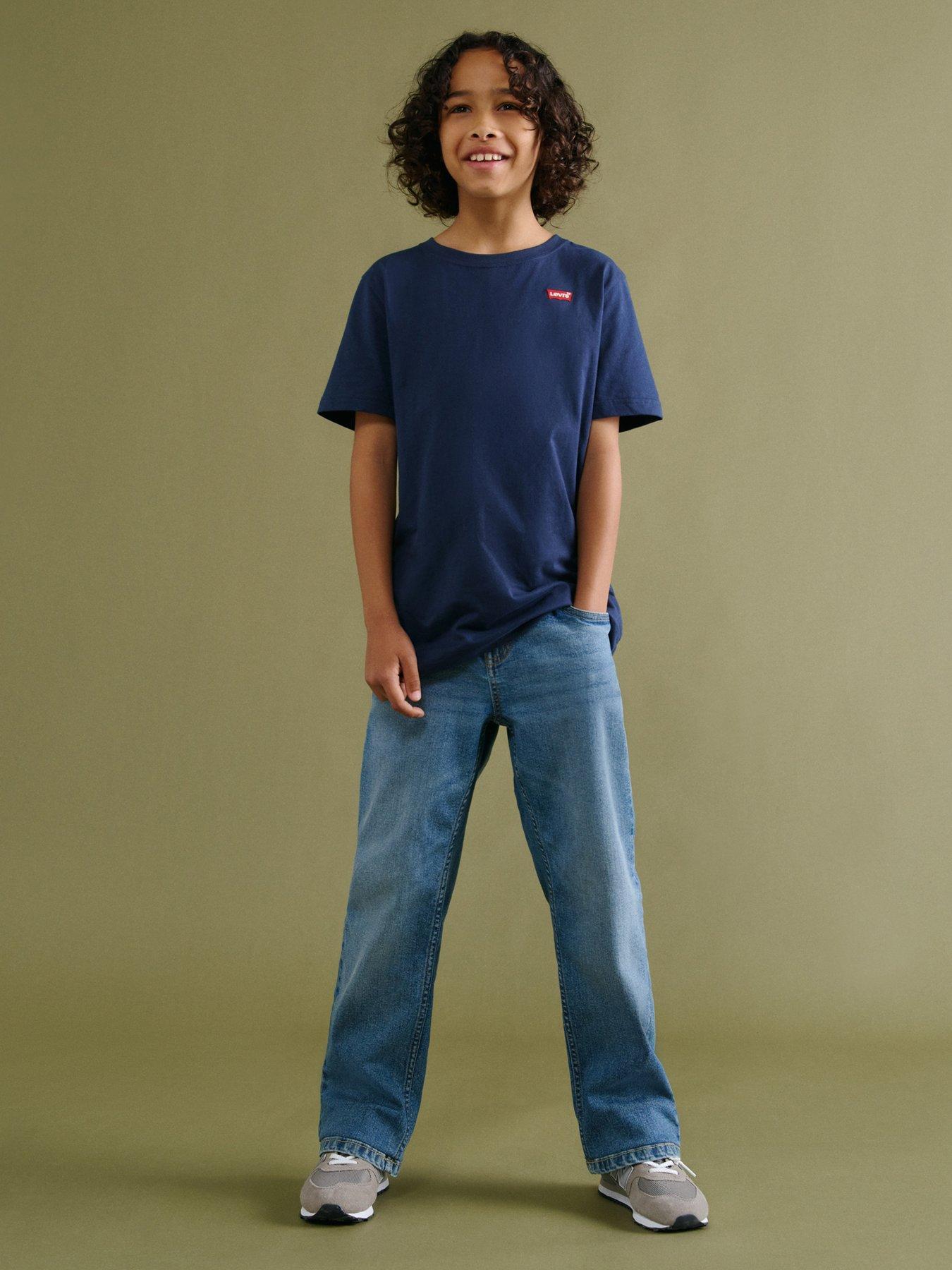  image of levis-boys-551z-authentic-straight-jean-blue