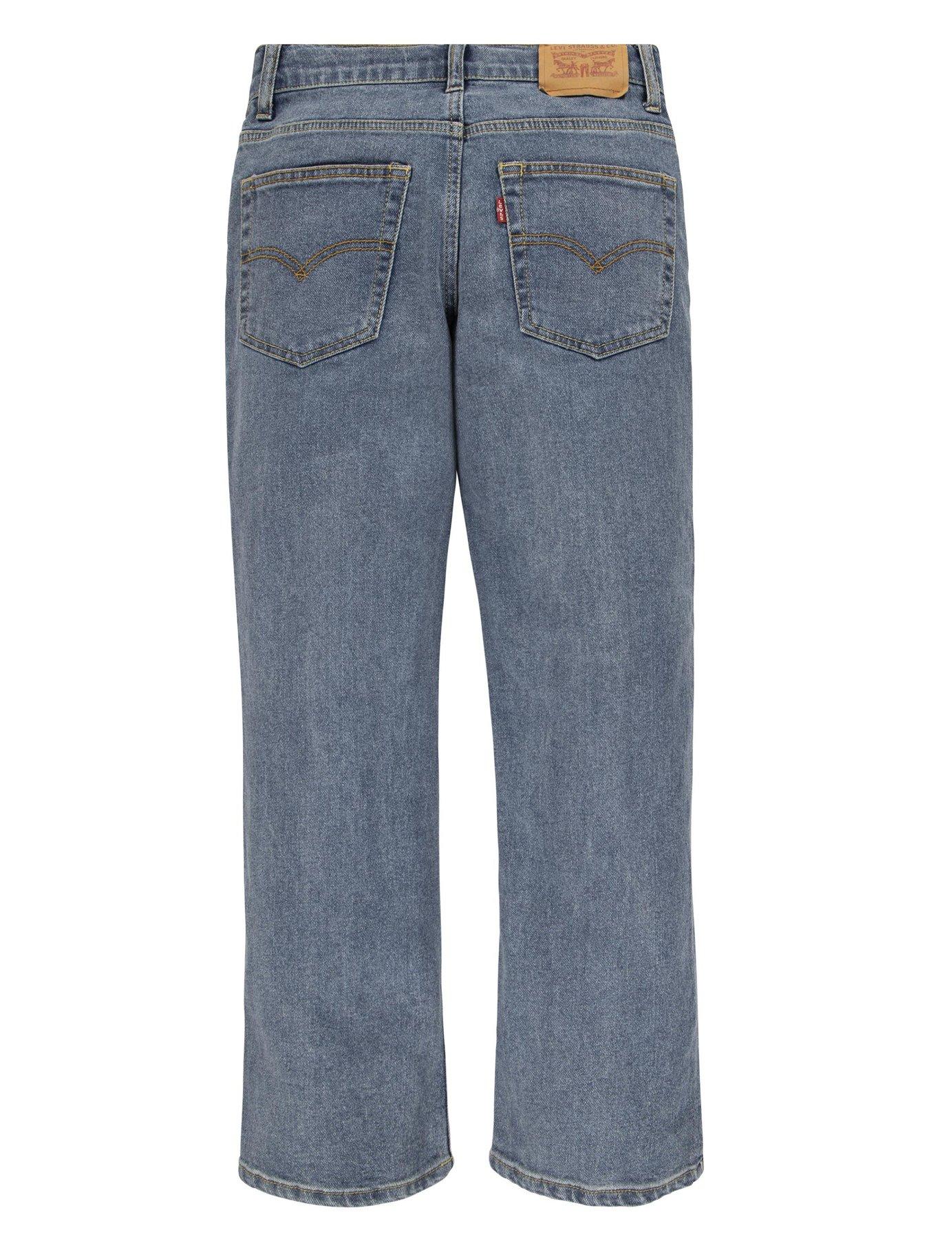 image of levis-boys-551z-authentic-straight-jean-blue