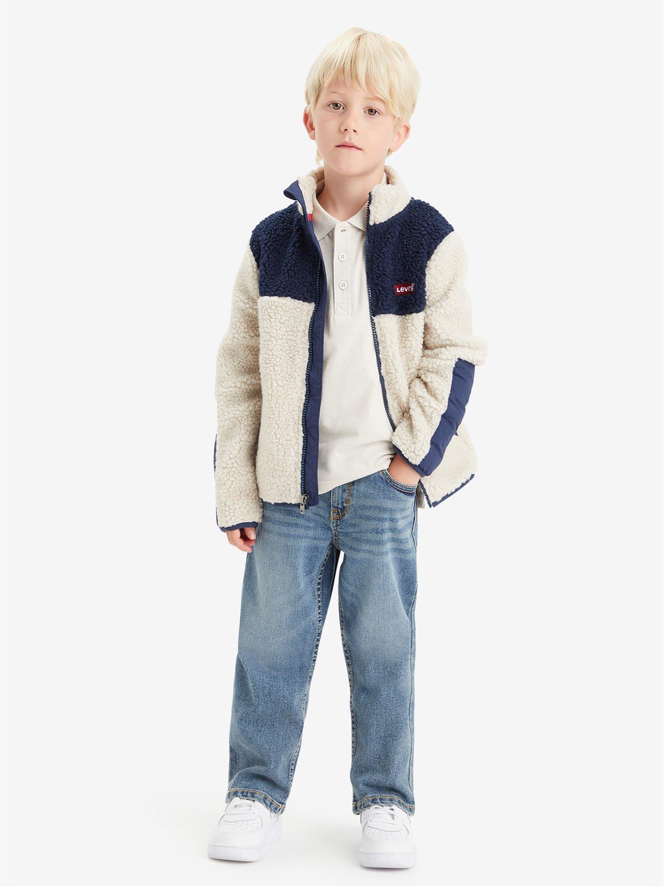  image of levis-boys-551z-authentic-straight-jean-blue