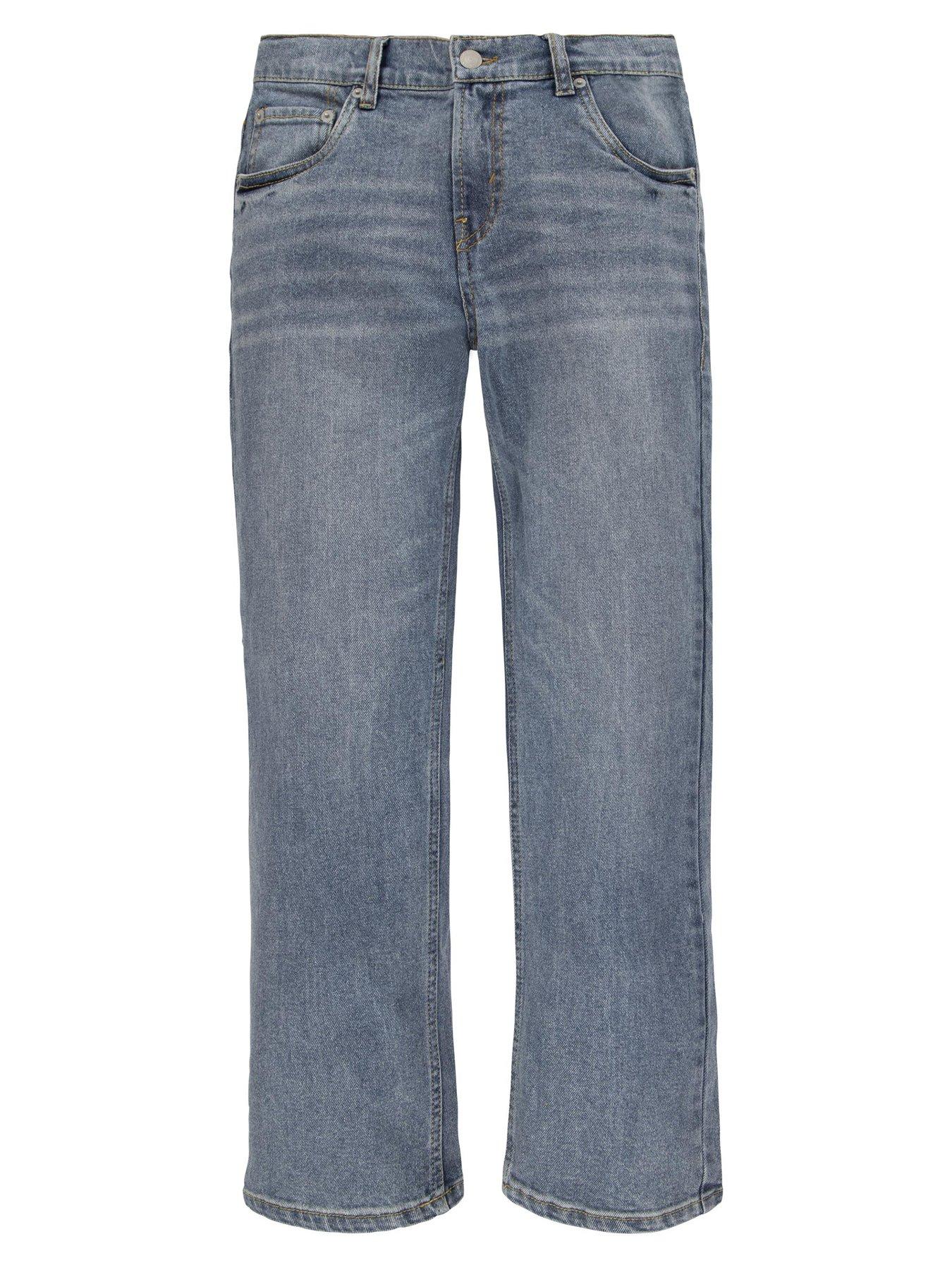  image of levis-boys-551z-authentic-straight-jean-blue